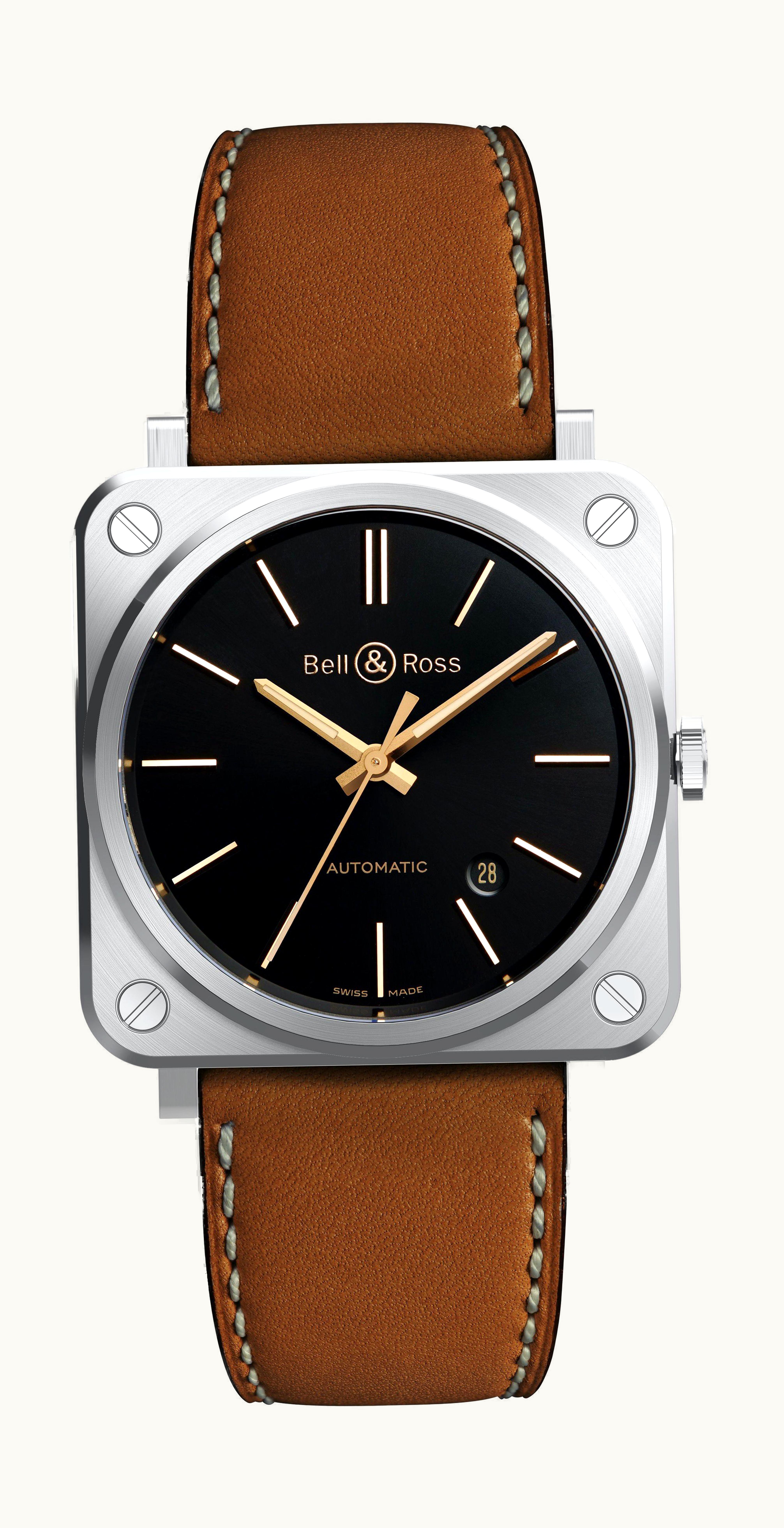 Bell & Ross BR S-92 GOLDEN HERITAGE 39mm - Stainless Steel - Automatic Winding