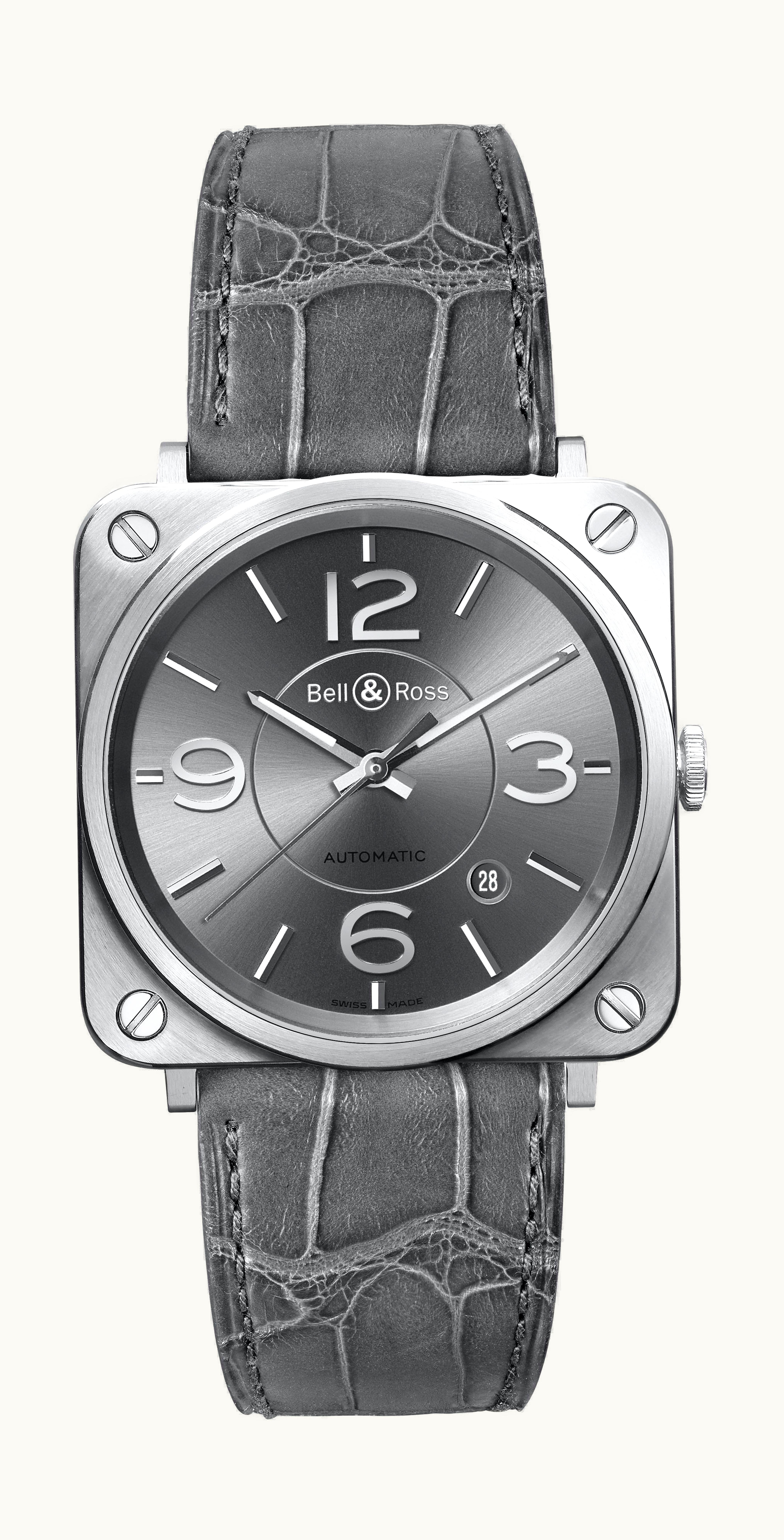 Bell & Ross BR S-92 OFFICER RUTHENIUM