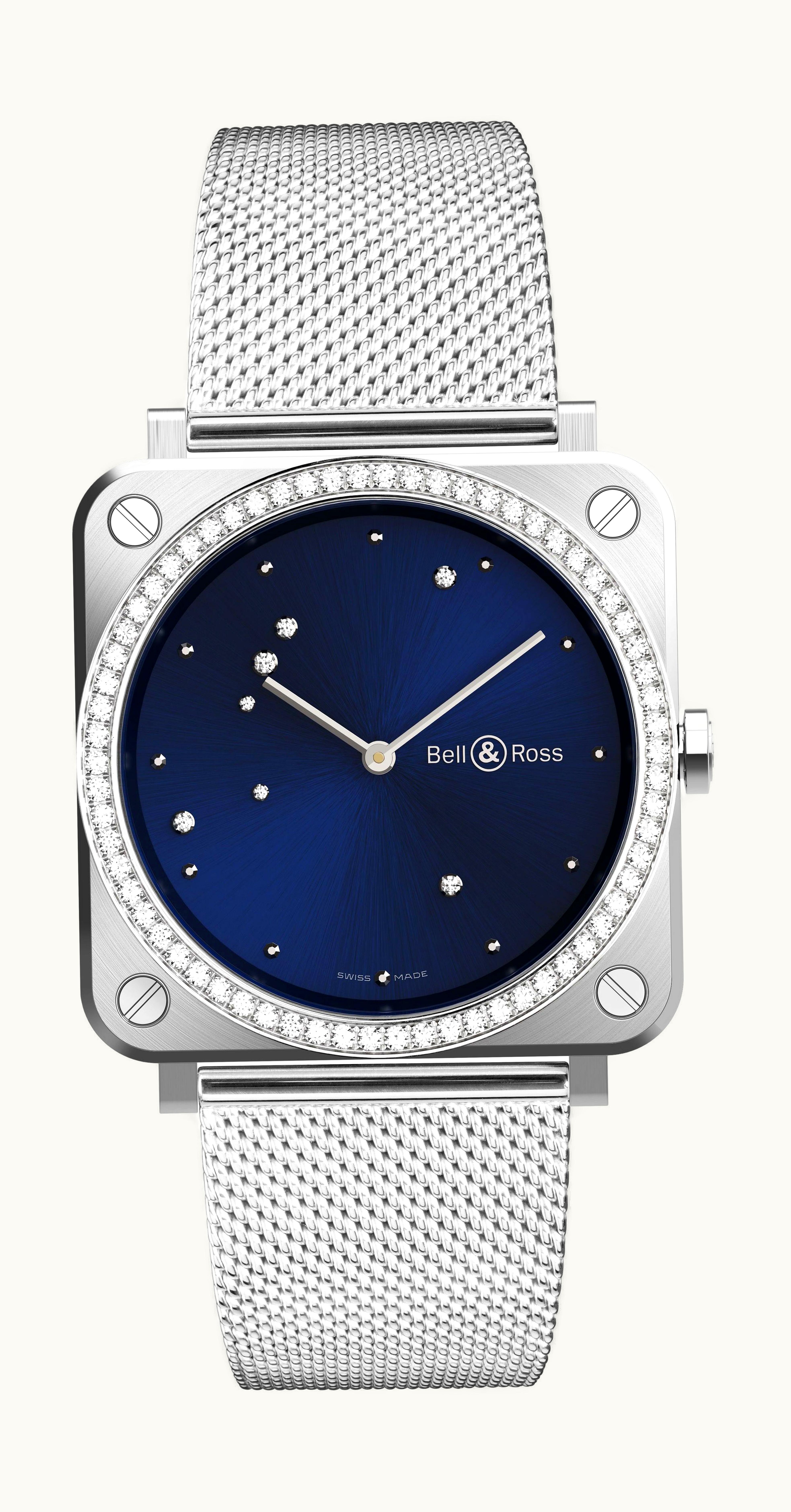 Bell & Ross BR S Blue Diamond Eagle Diamonds
