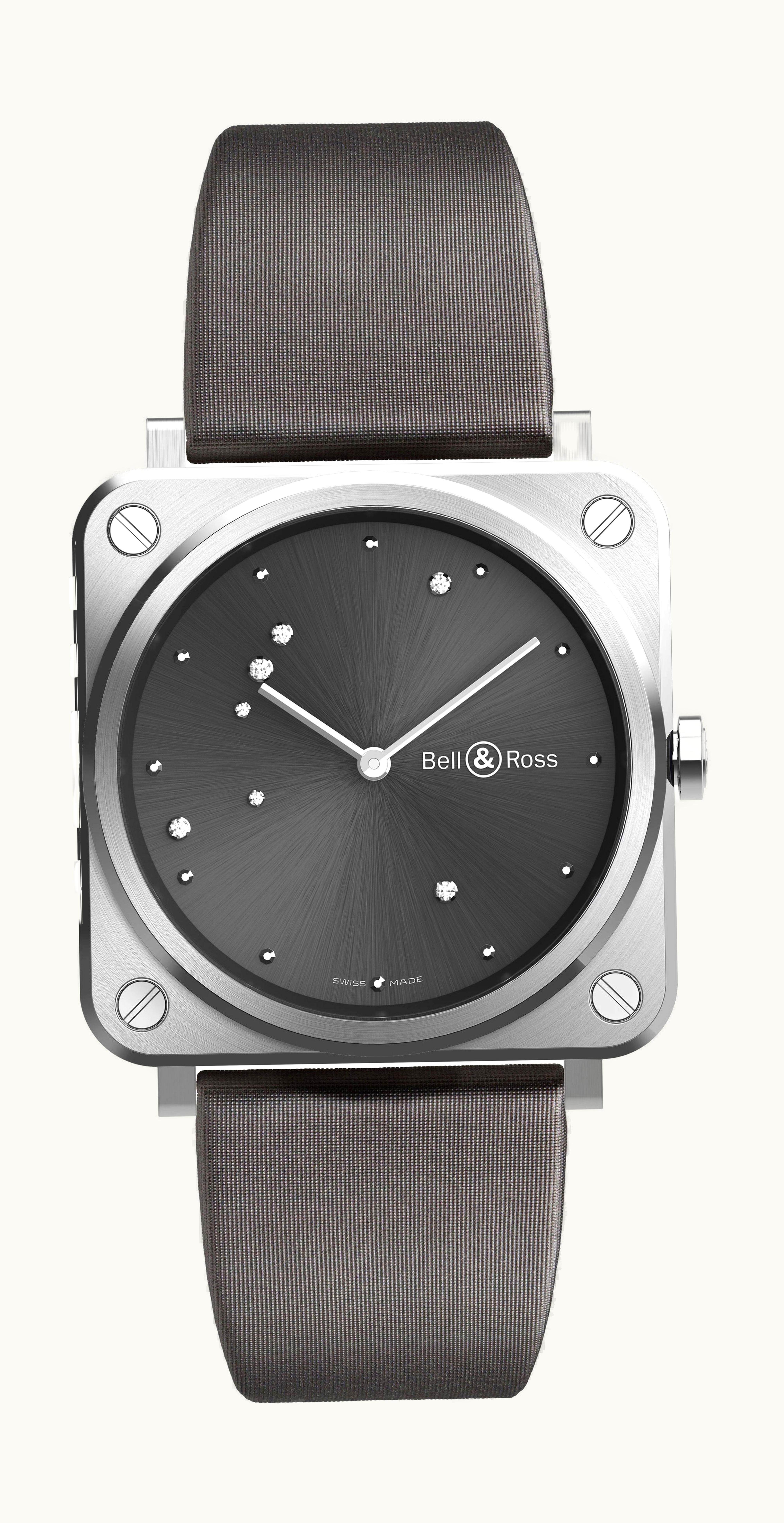 Bell & Ross BR S Grey Diamond Eagle