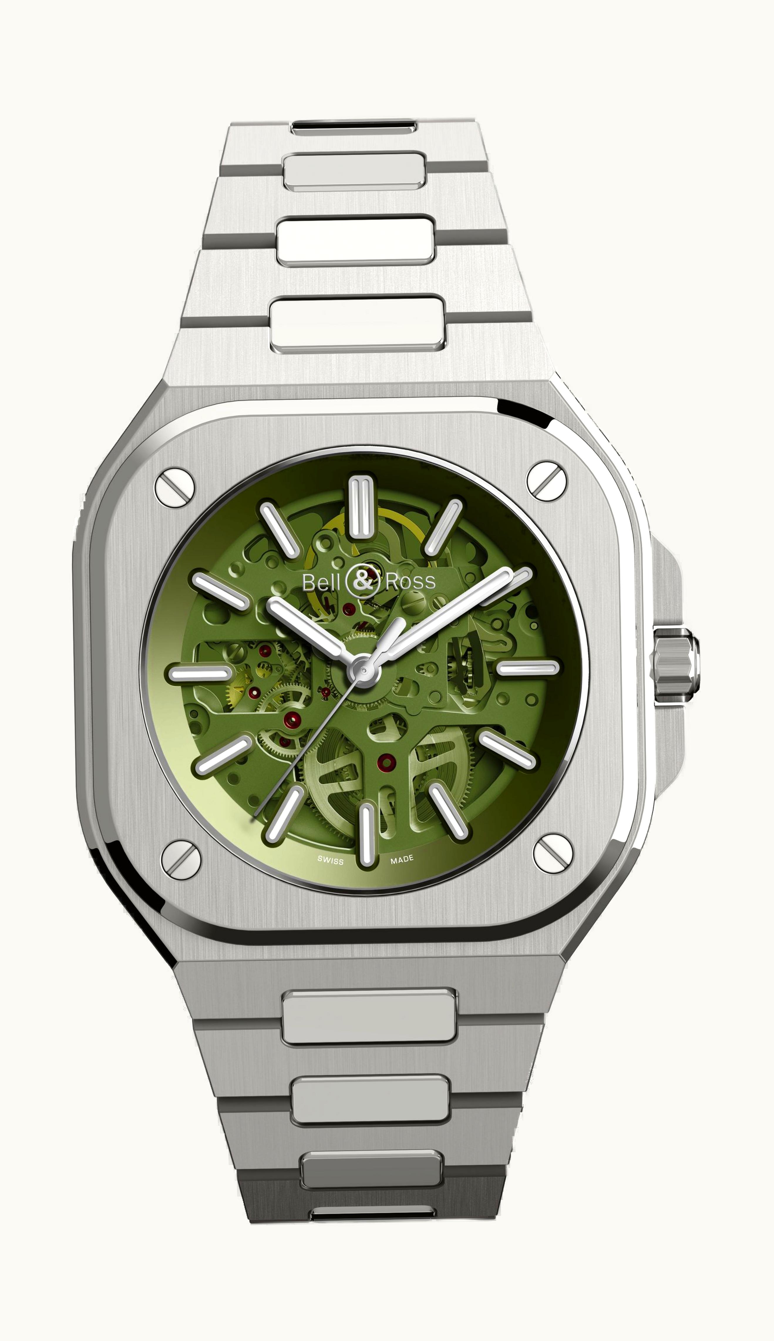 Bell & Ross BR 05 Skeleton Green