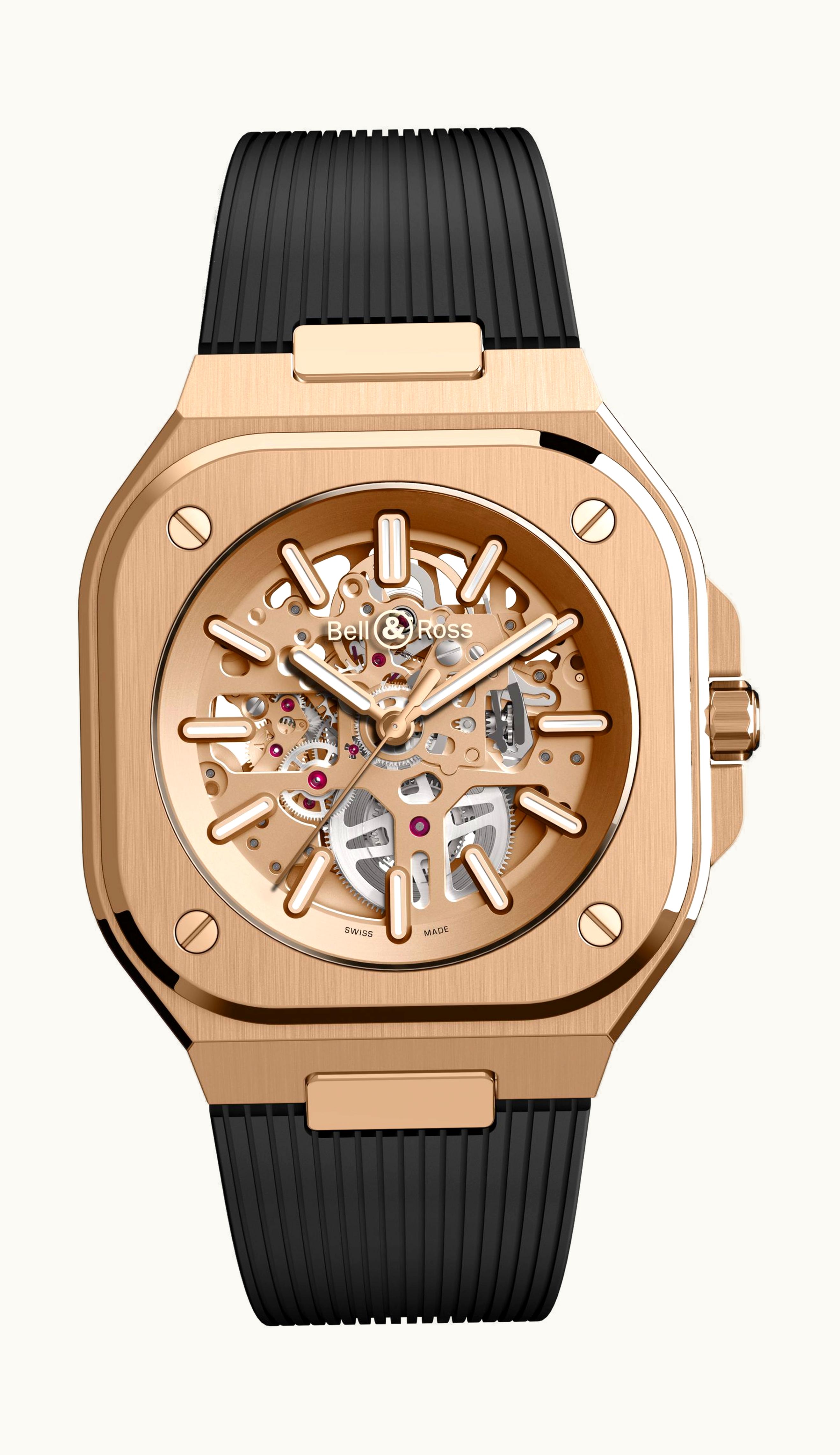 Bell & Ross BR 05 Skeleton Gold
