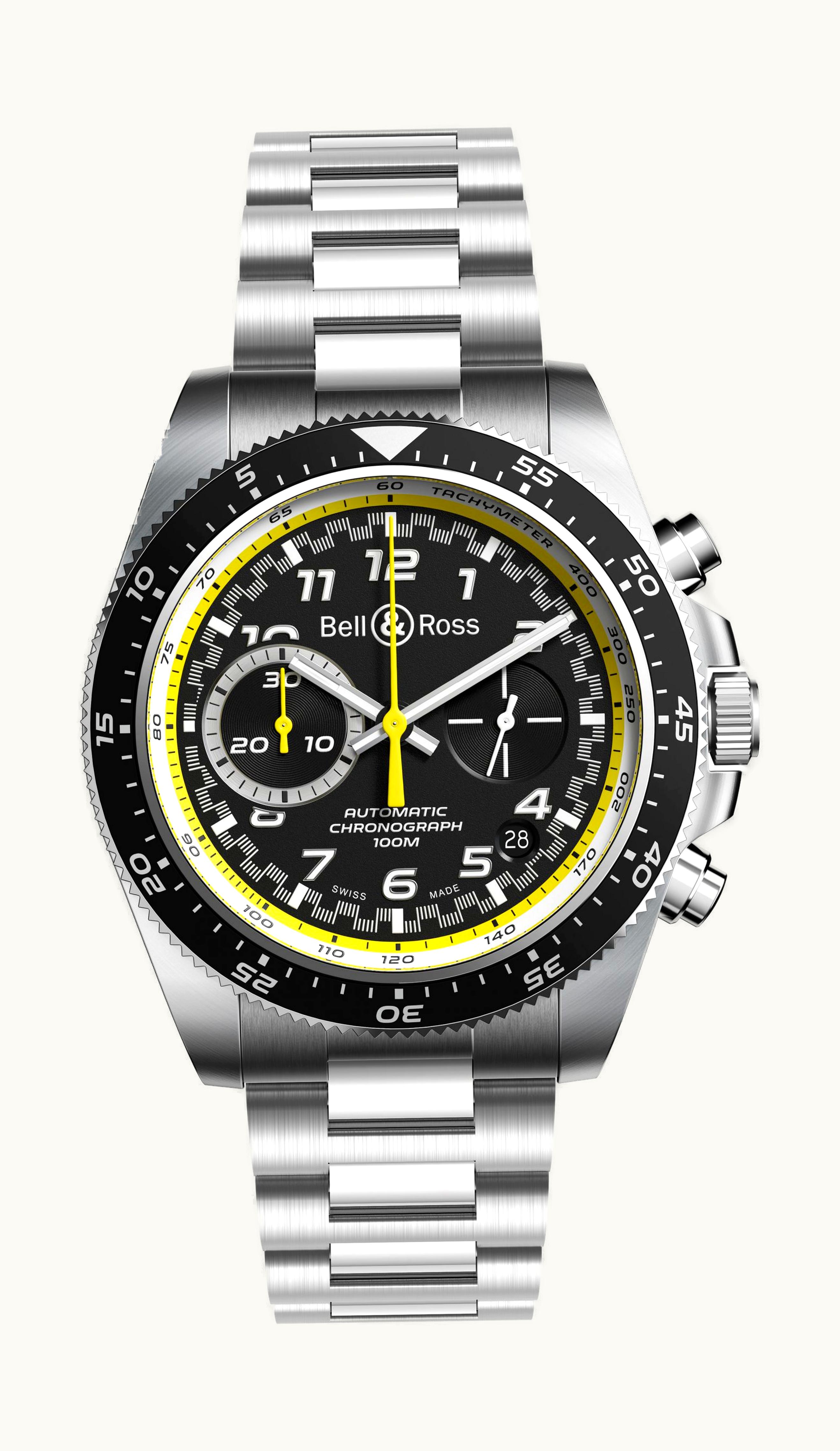 Bell & Ross BR V3-94 R.S.20 43mm - Stainless Steel - Automatic Winding BRV394-RS20/SST