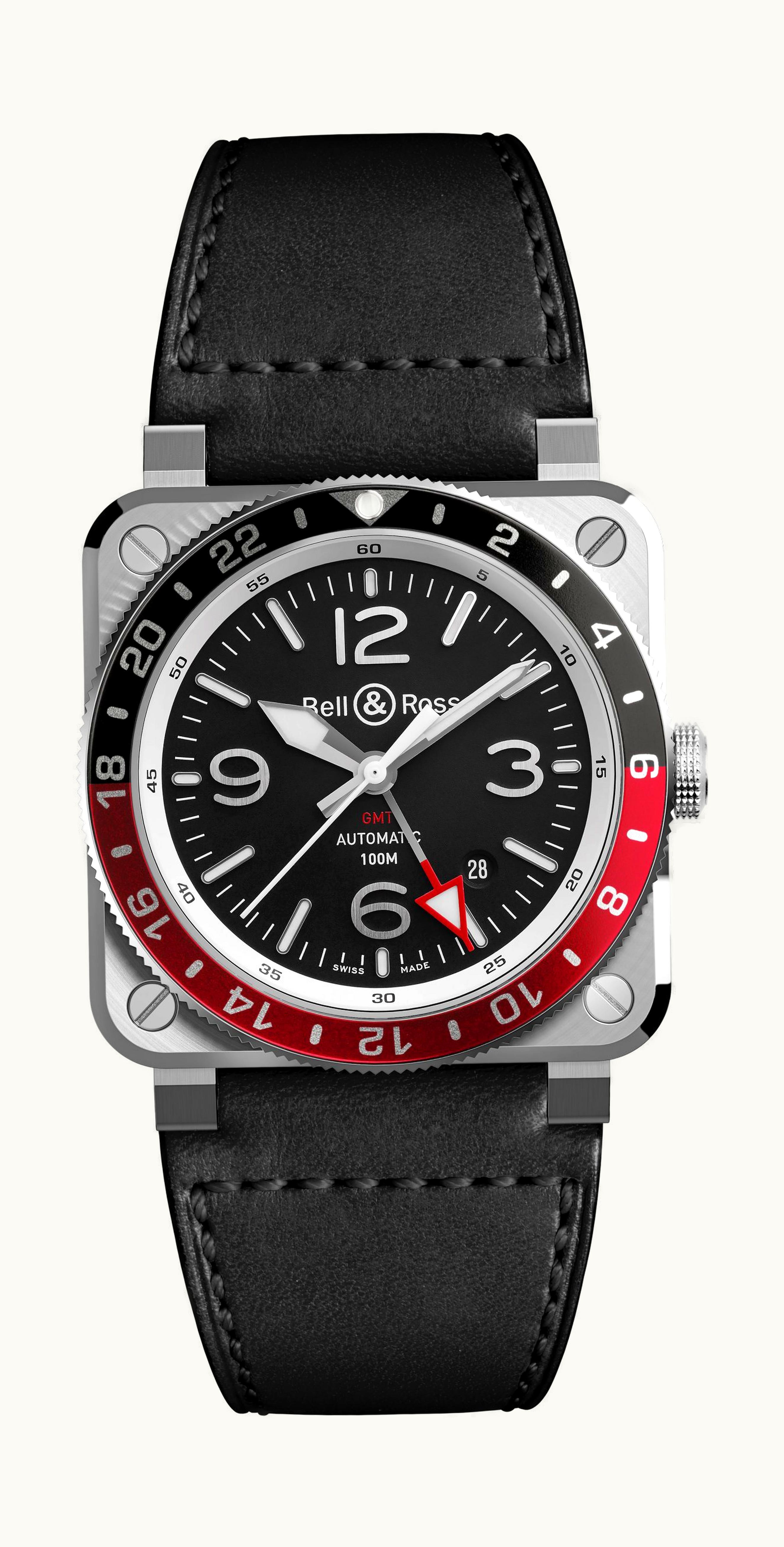 Bell & Ross BR 03-93 GMT 42mm - Stainless Steel - Automatic Winding