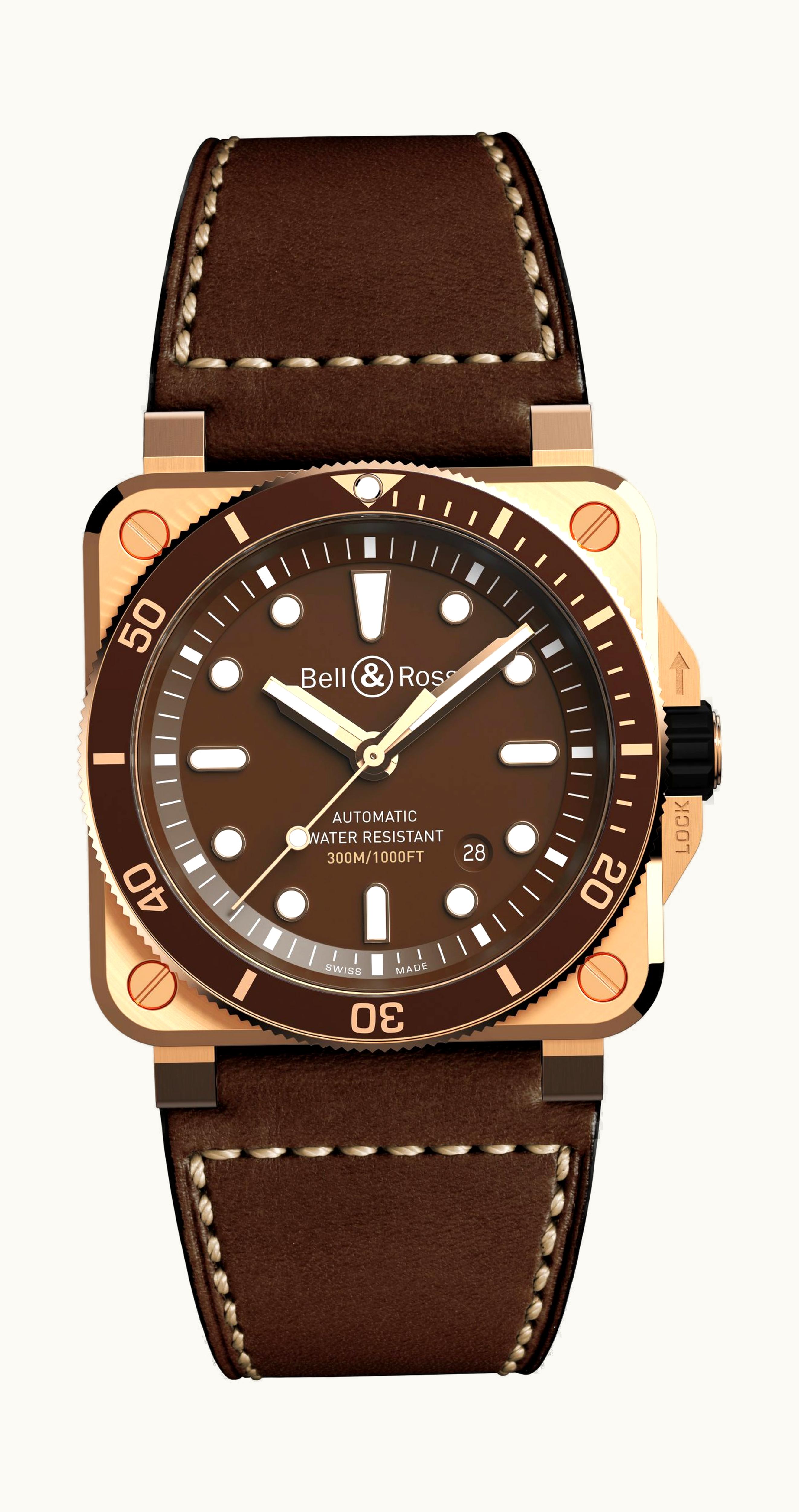 Bell & Ross BR 03-92 Diver Brown Bronze 42mm - Bronze - Automatic Winding