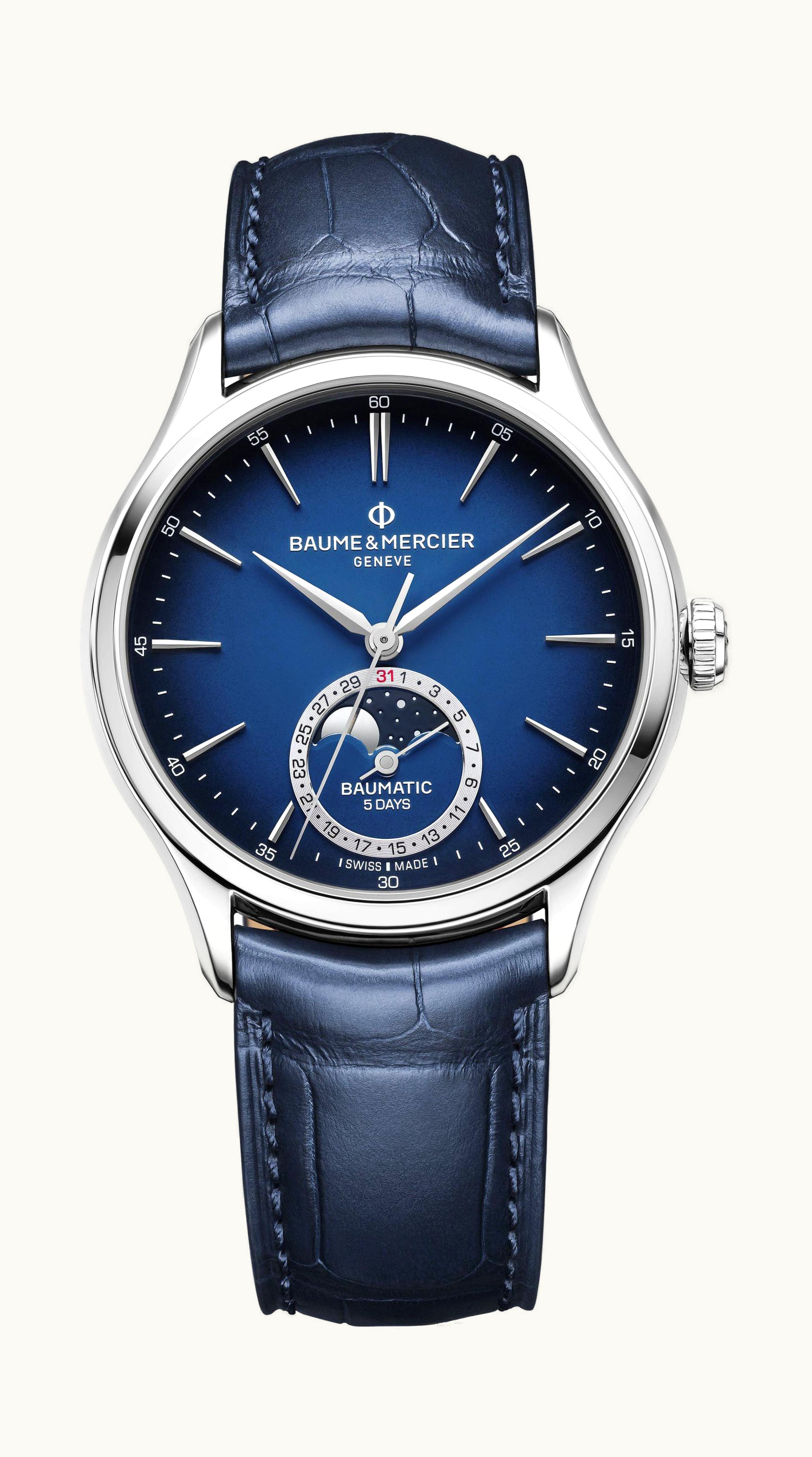 Baume & Mercier Clifton Baumatic Moon Phases