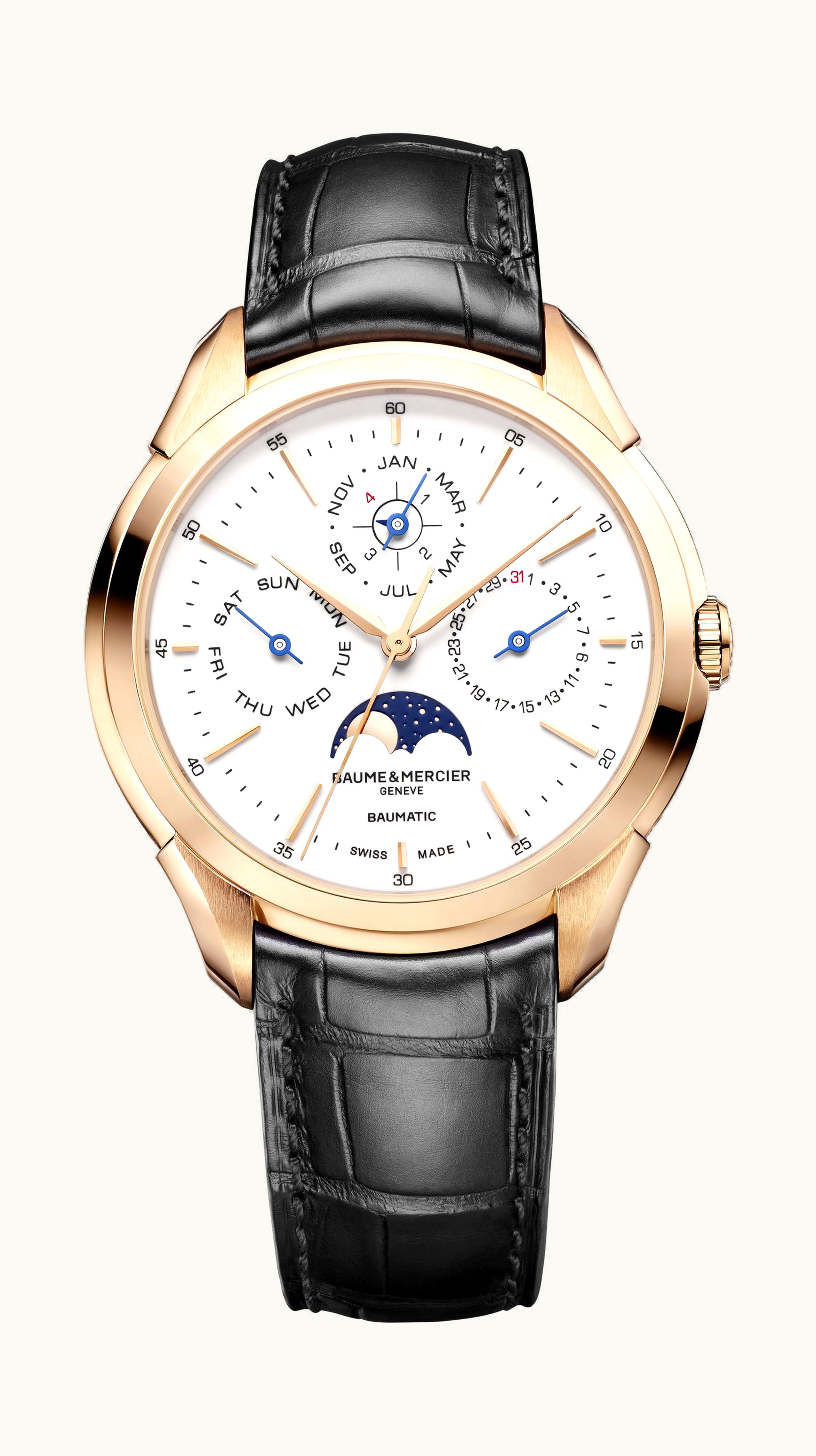 Baume & Mercier Clifton Baumatic 42mm - Rose Gold - Automatic Winding 10470