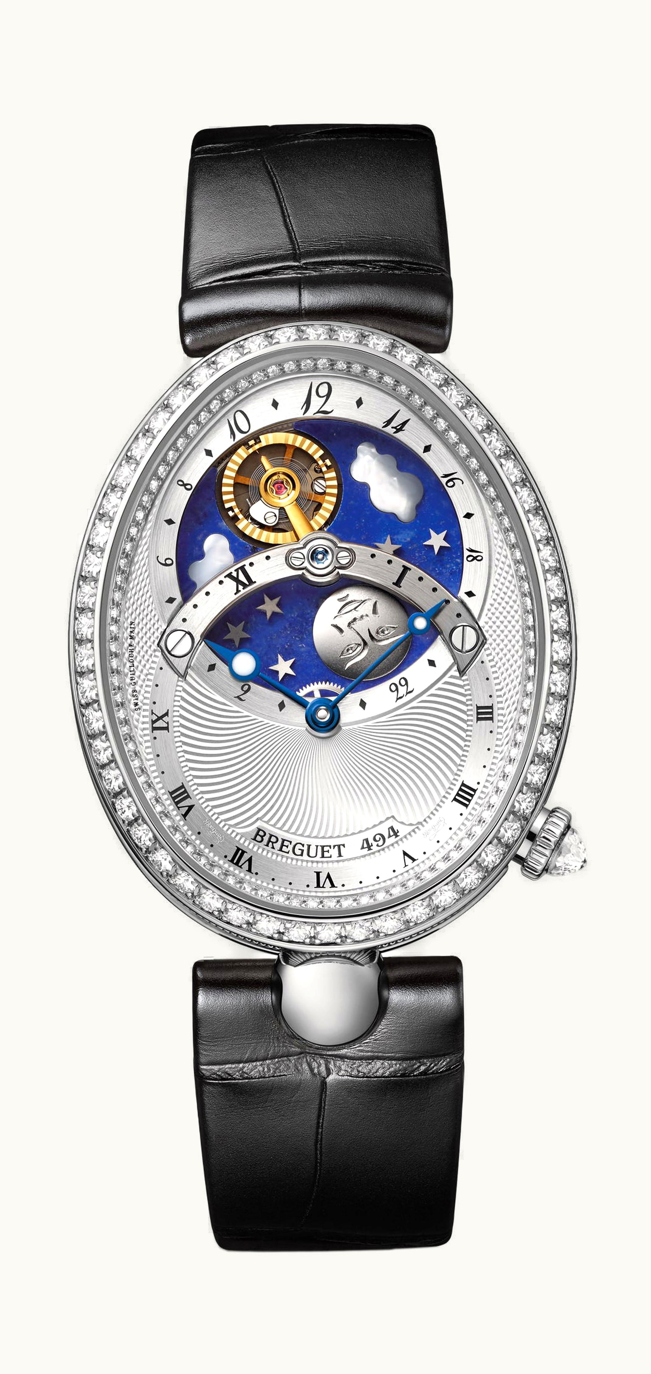 Breguet Reine de Naples Jour/Nuit 8998 40.05 x 32mm - White Gold - Automatic Winding