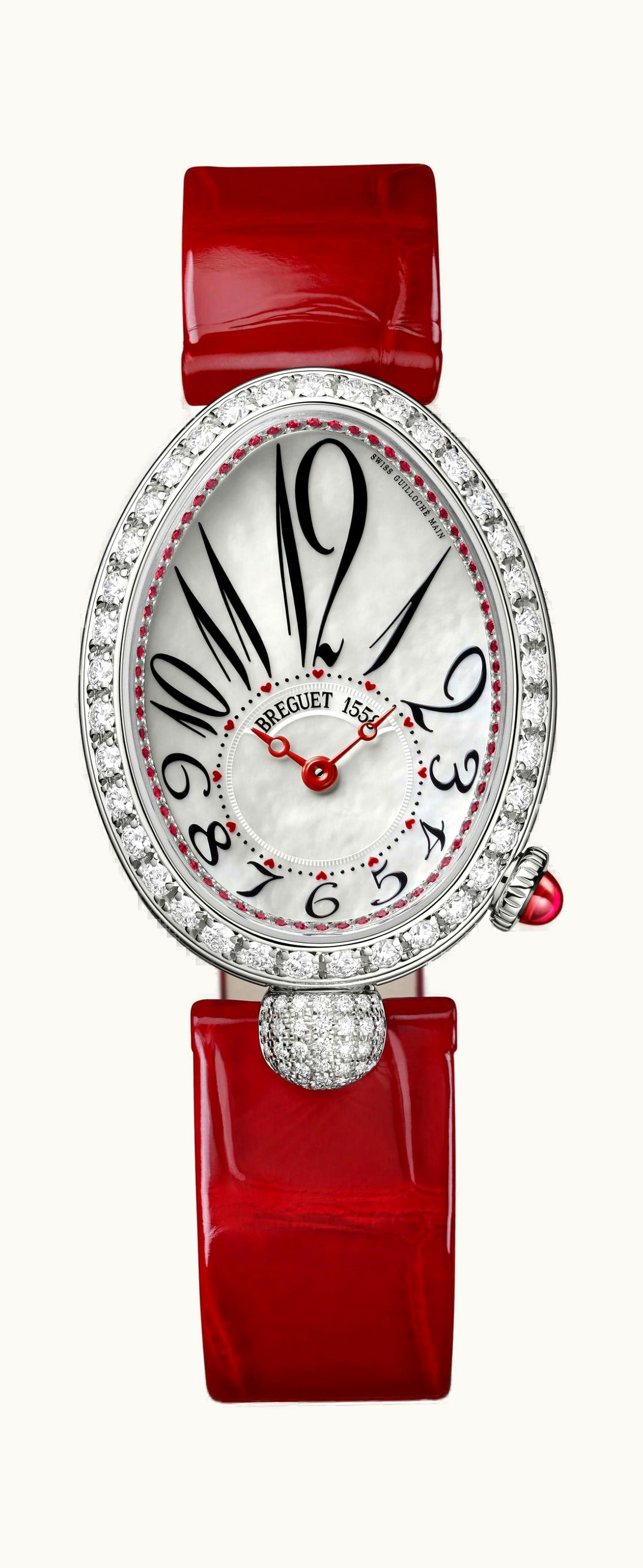 Breguet Reine de Naples 8925 Valentine’s Day Edition 2024 33 x 24.95mm - White Gold - Automatic Winding