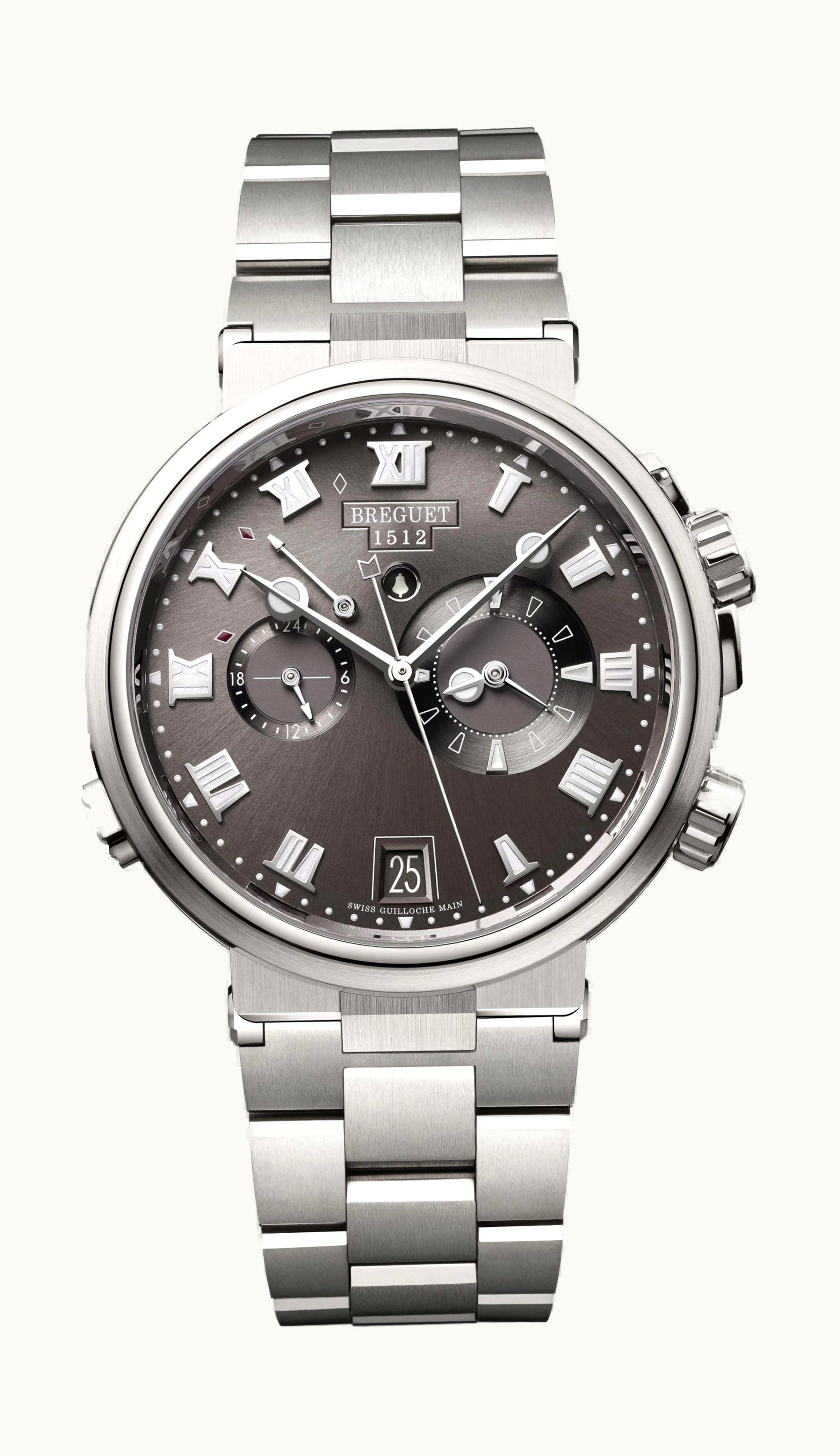 Breguet Marine Alarme Musicale 5547 40mm - Titanium - Automatic Winding 5547TI/G2/TZ0