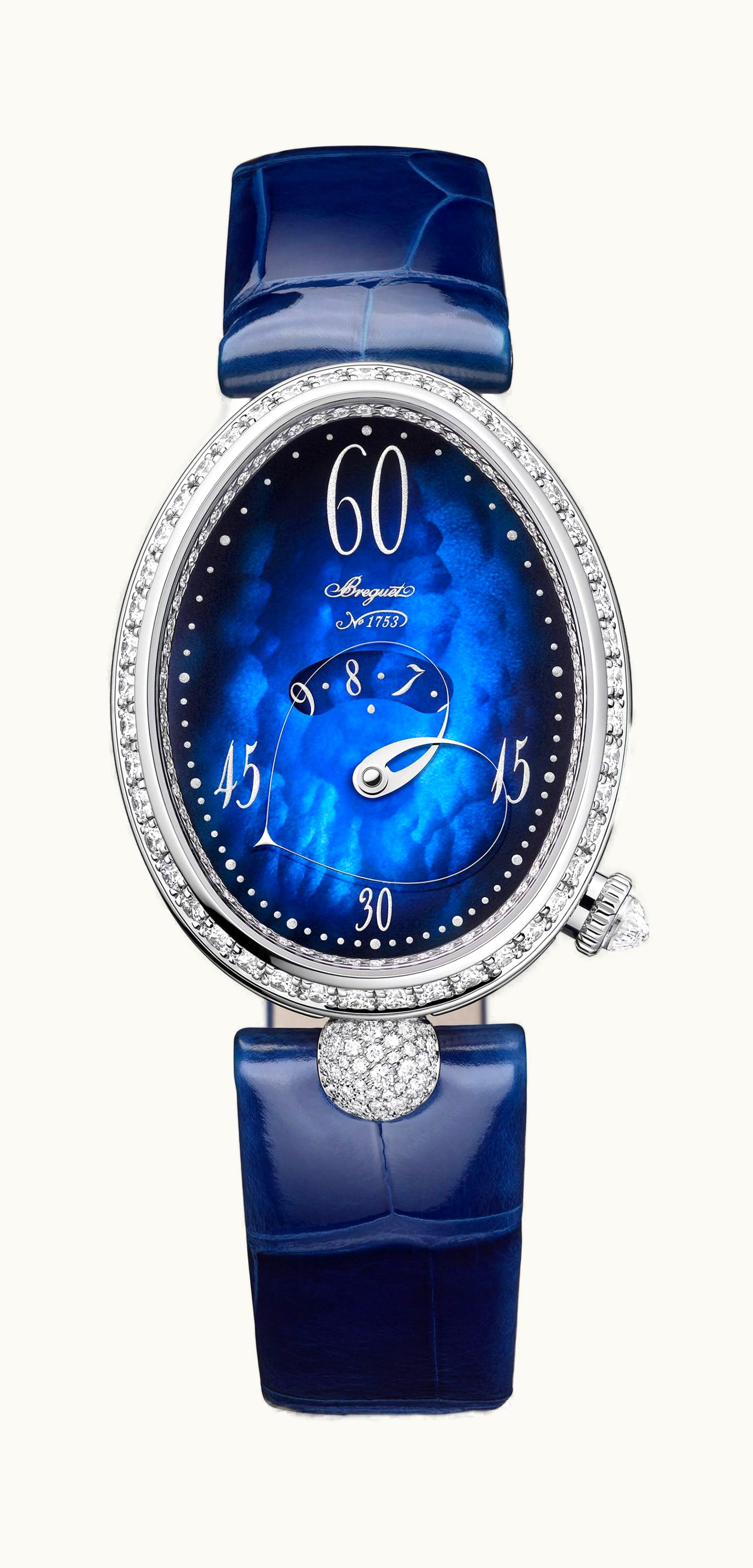 Breguet Reine de Naples 9835 36.5 x 28.45mm - White Gold - Automatic Winding