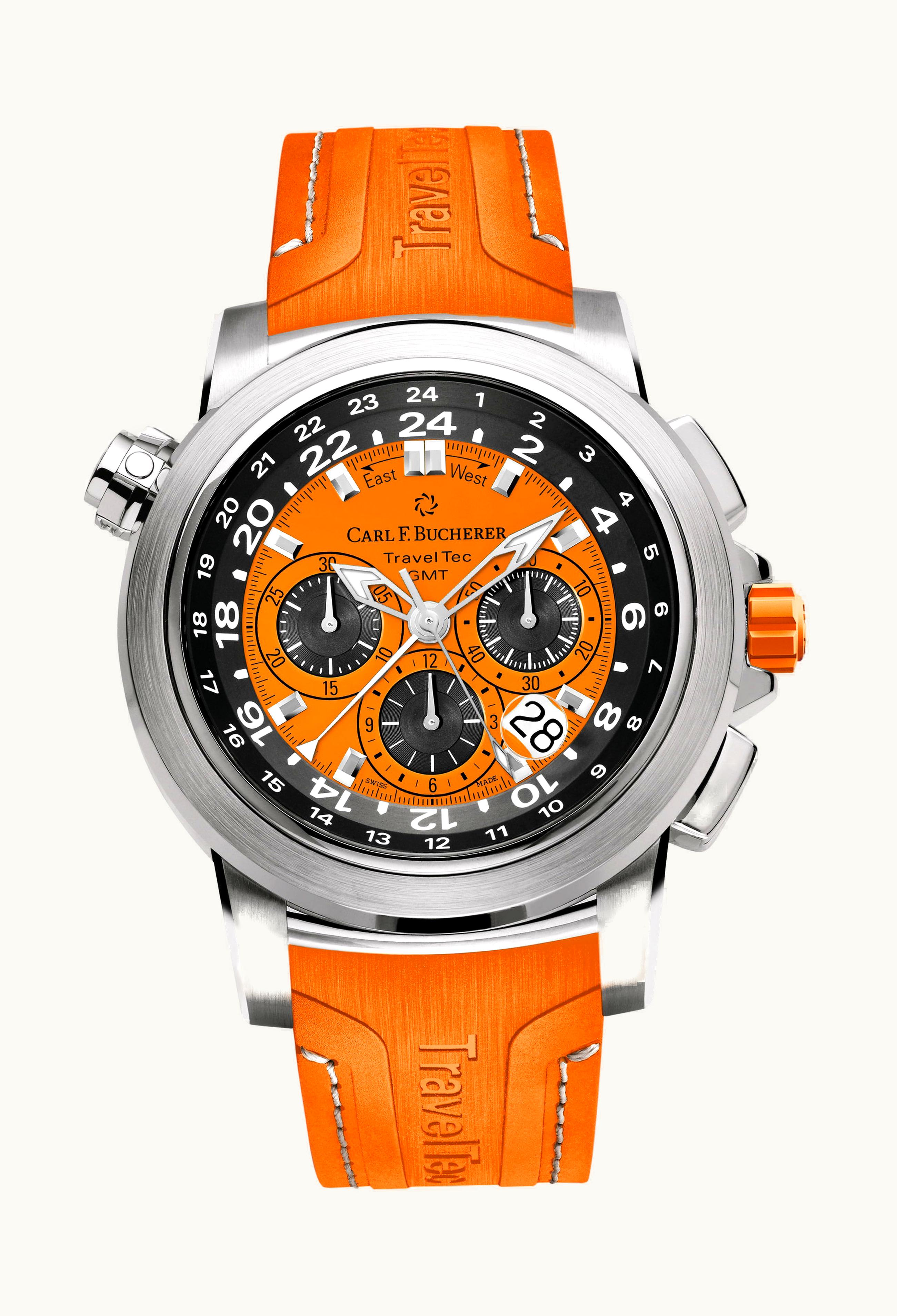 Carl F. Bucherer Patravi TravelTec Four Seasons “Autumn” 46.6mm - Stainless Steel - Automatic Winding