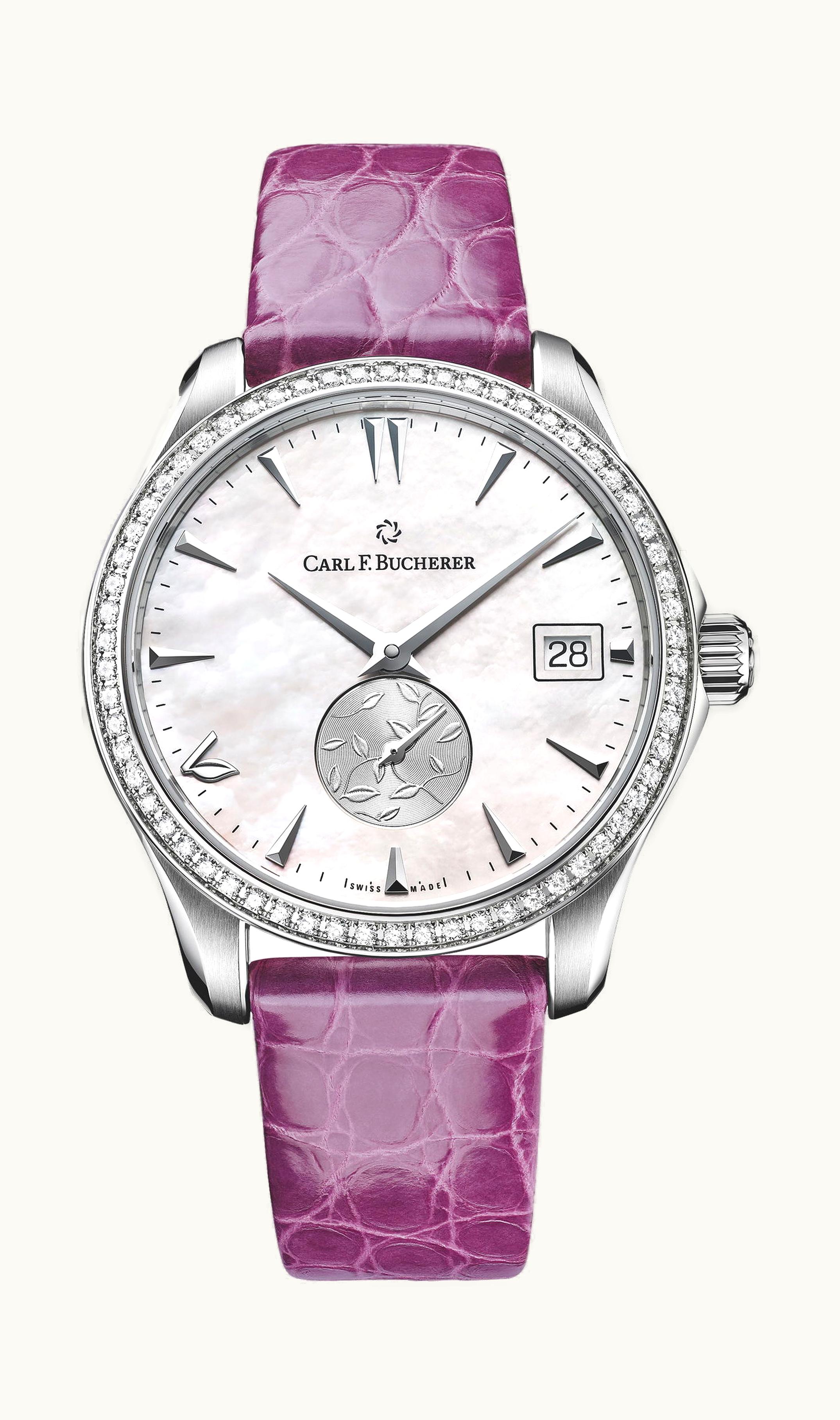 Carl F. Bucherer Manero AutoDate LOVE 35.5mm - Stainless Steel - Automatic Winding 00.10922.08.73.11