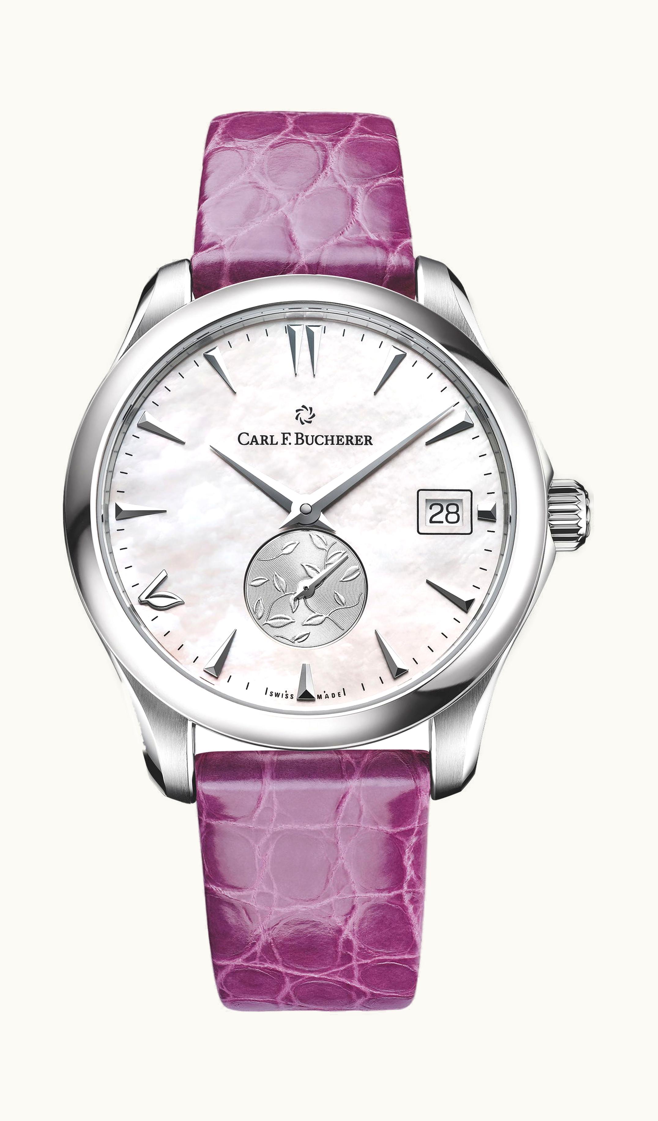 Carl F. Bucherer Manero AutoDate LOVE 35.5mm - Stainless Steel - Automatic Winding 00.10922.08.73.01