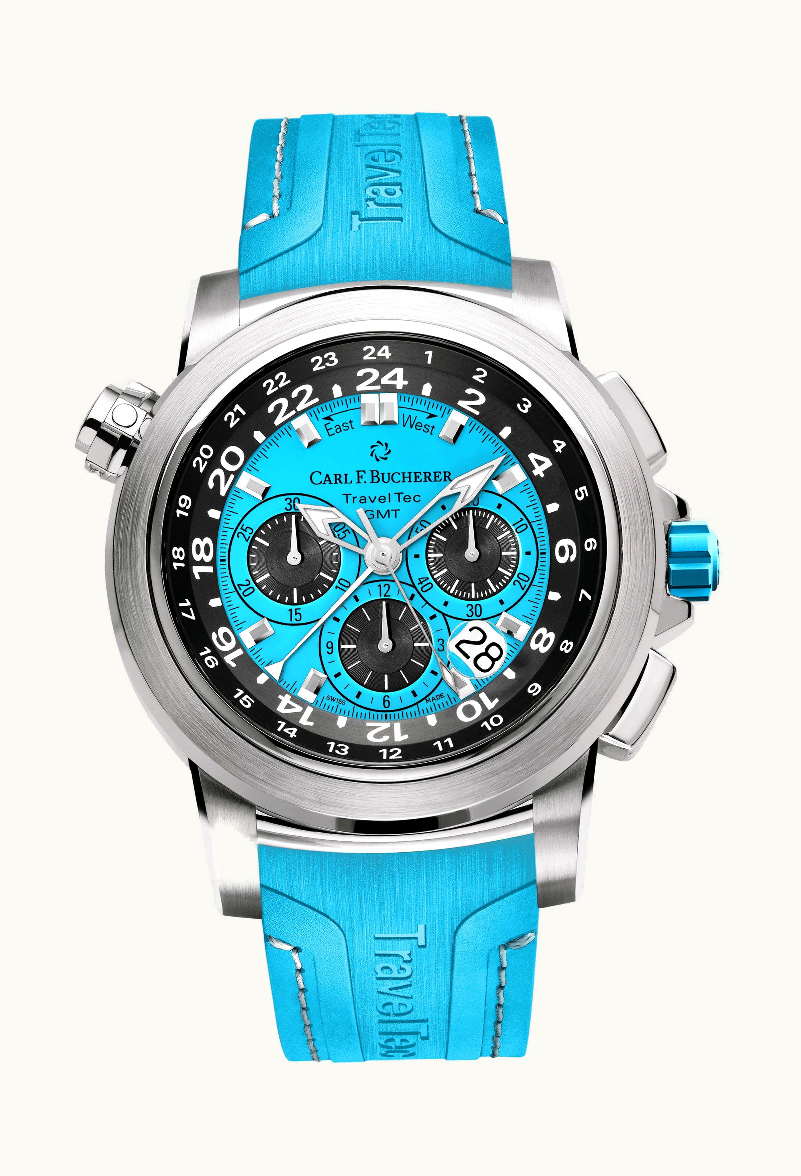 Carl F. Bucherer Patravi TravelTec Four Seasons “Winter” 46.6mm - Stainless Steel - Automatic Winding