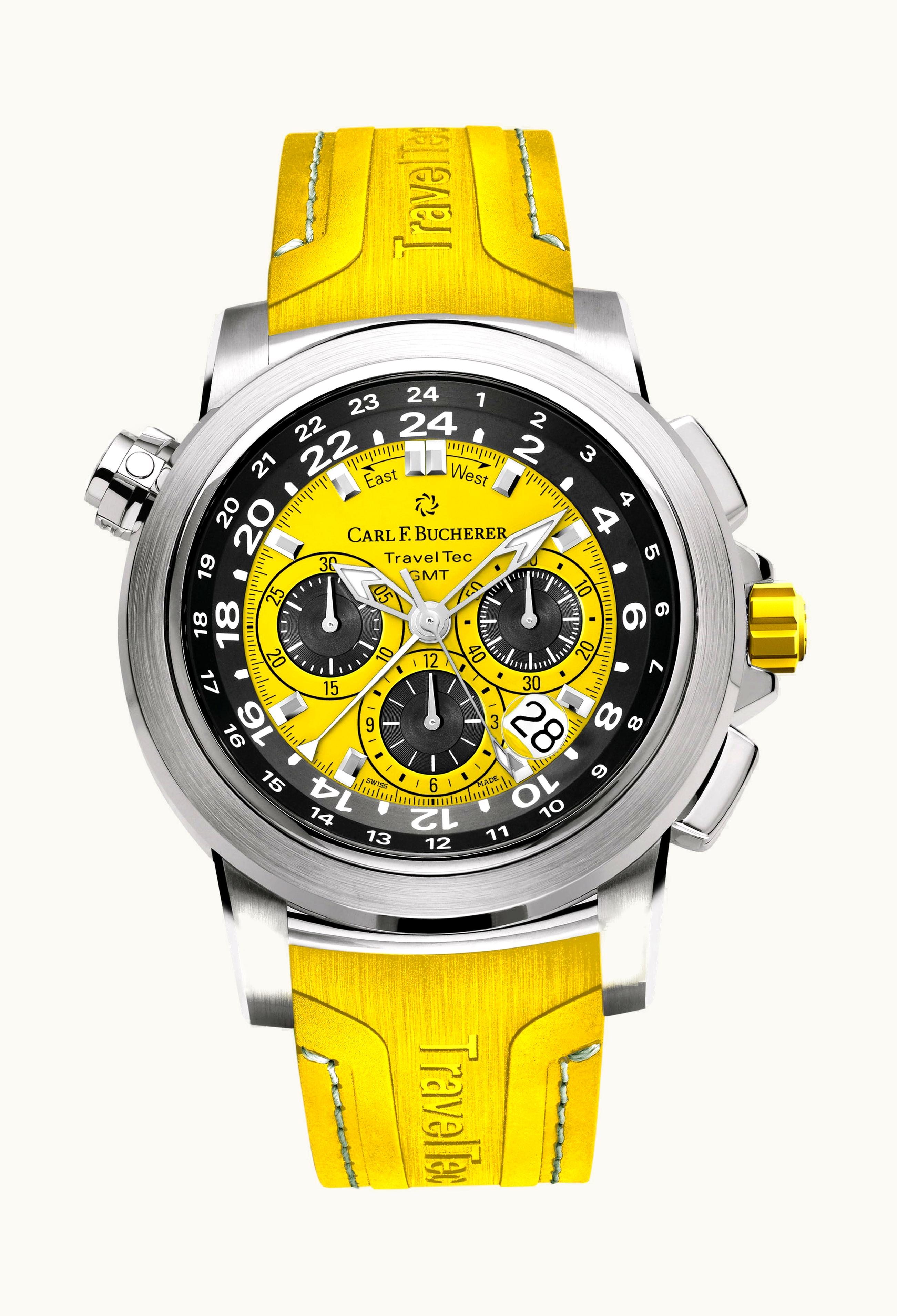 Carl F. Bucherer Patravi TravelTec Four Seasons “Summer” 46.6mm - Stainless Steel - Automatic Winding