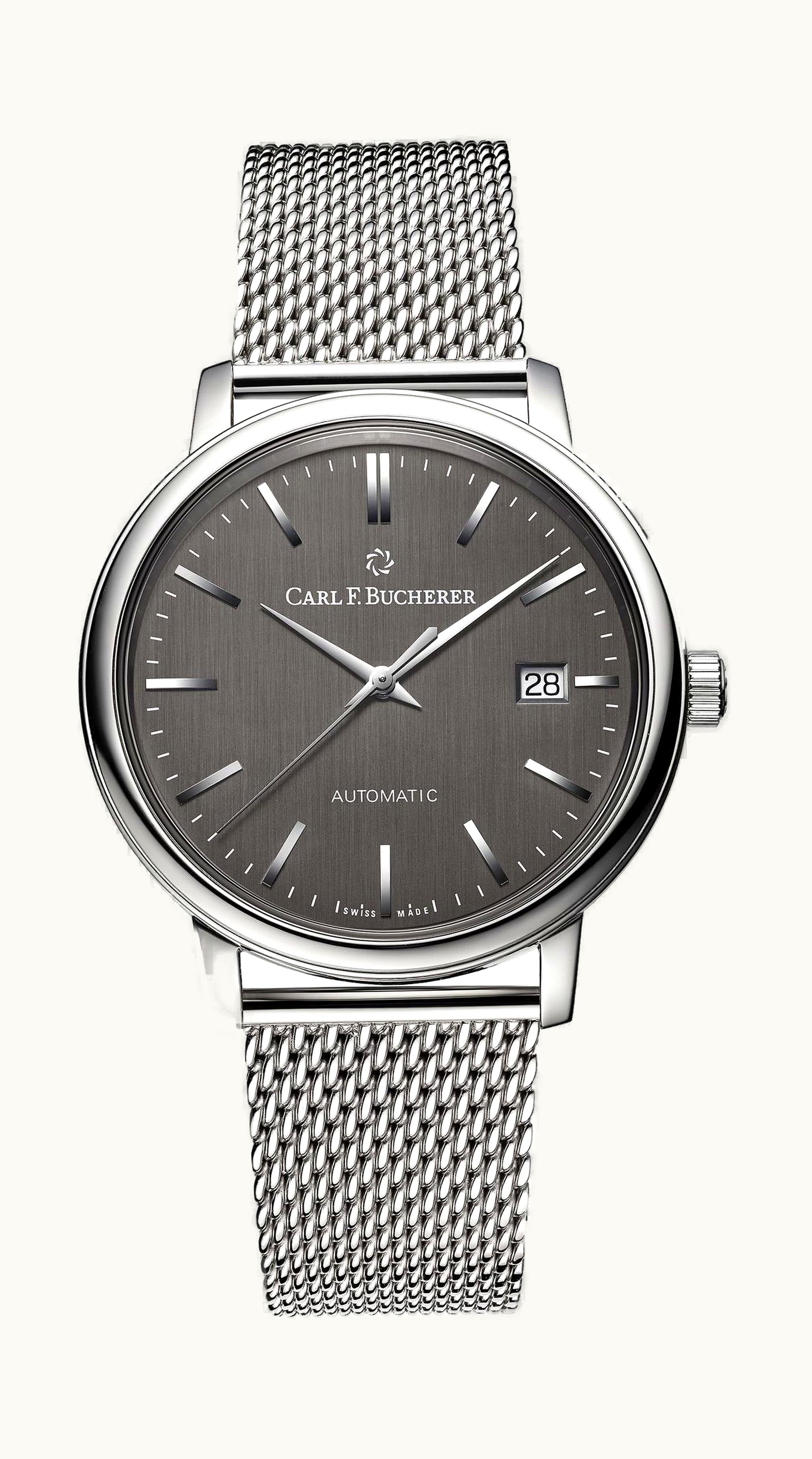 Carl F. Bucherer Adamavi AutoDate 39mm - Stainless Steel - Automatic Winding 00.10314.08.33.21