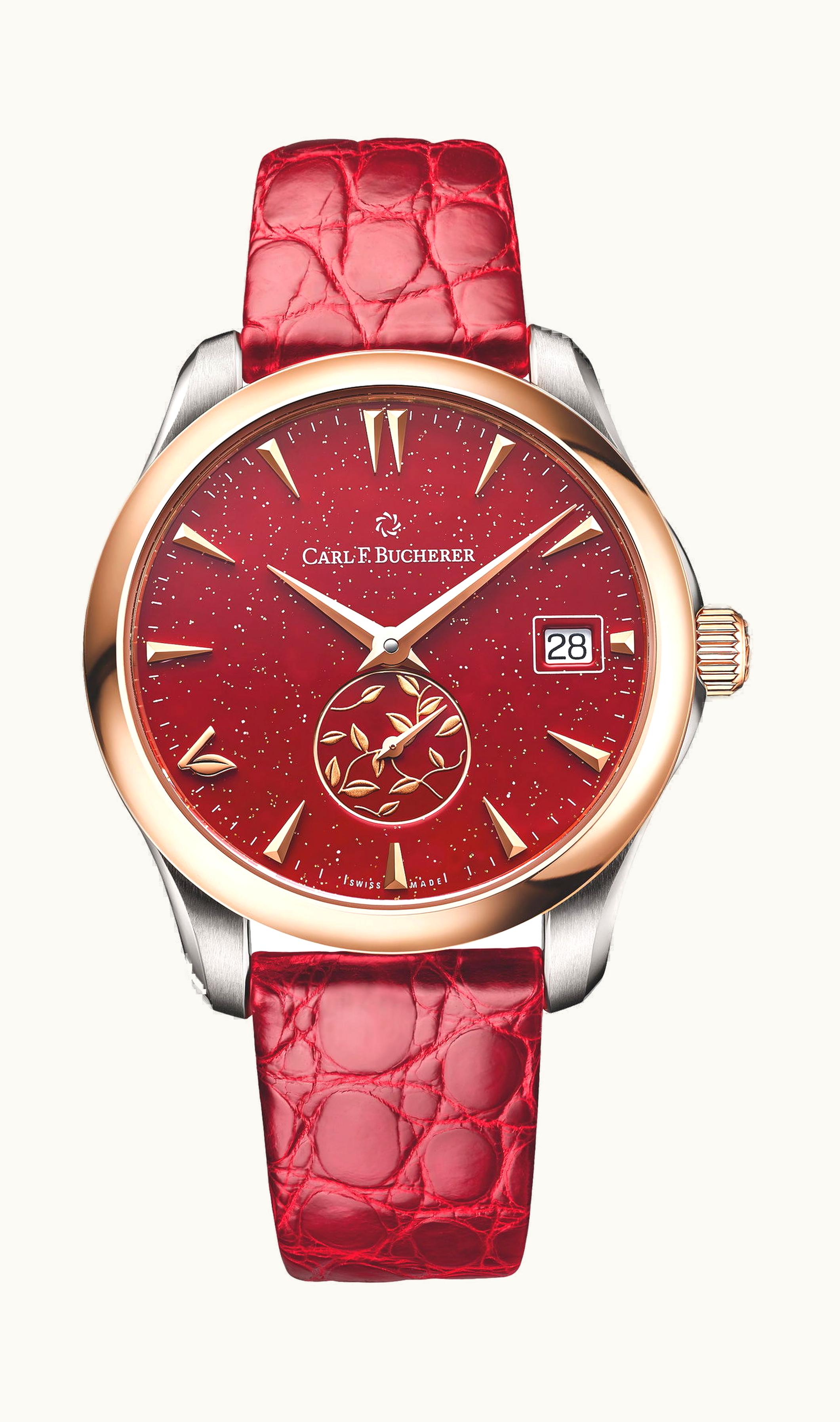 Carl F. Bucherer Manero AutoDate LOVE 35.5mm - Two-Tone - Automatic Winding 00.10922.07.93.01