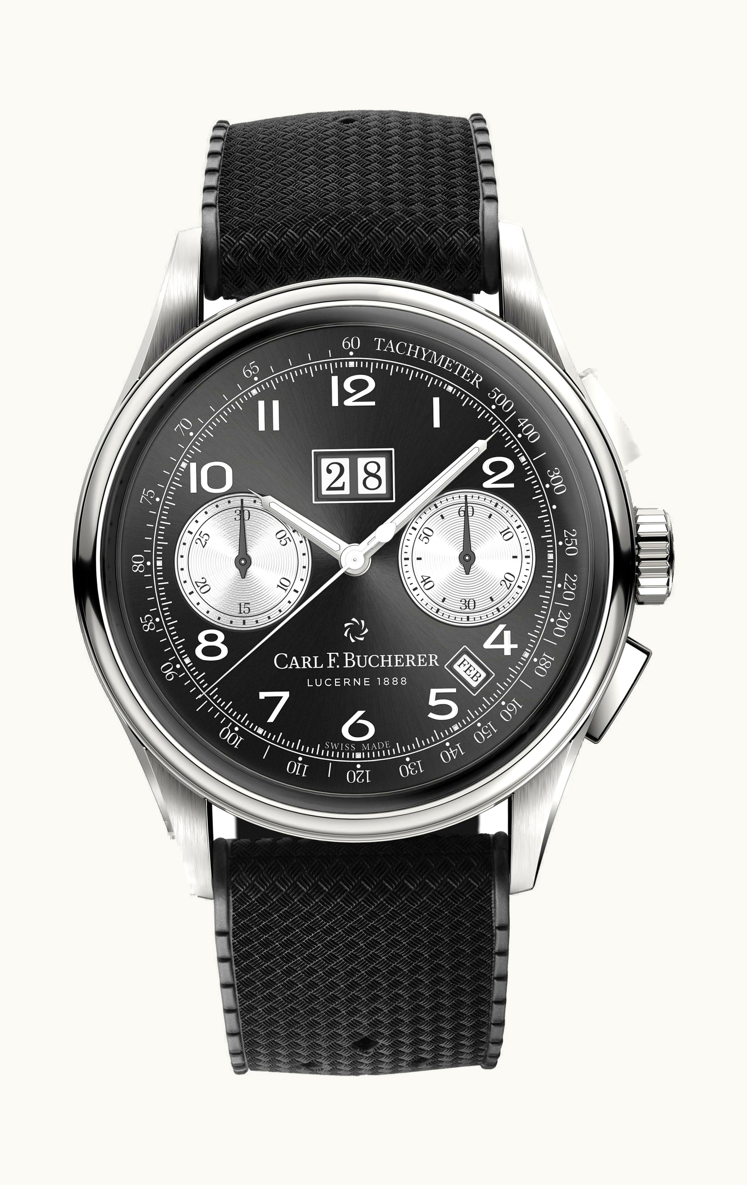 Carl F. Bucherer Heritage BiCompax Annual 41mm - Stainless Steel - Automatic Winding