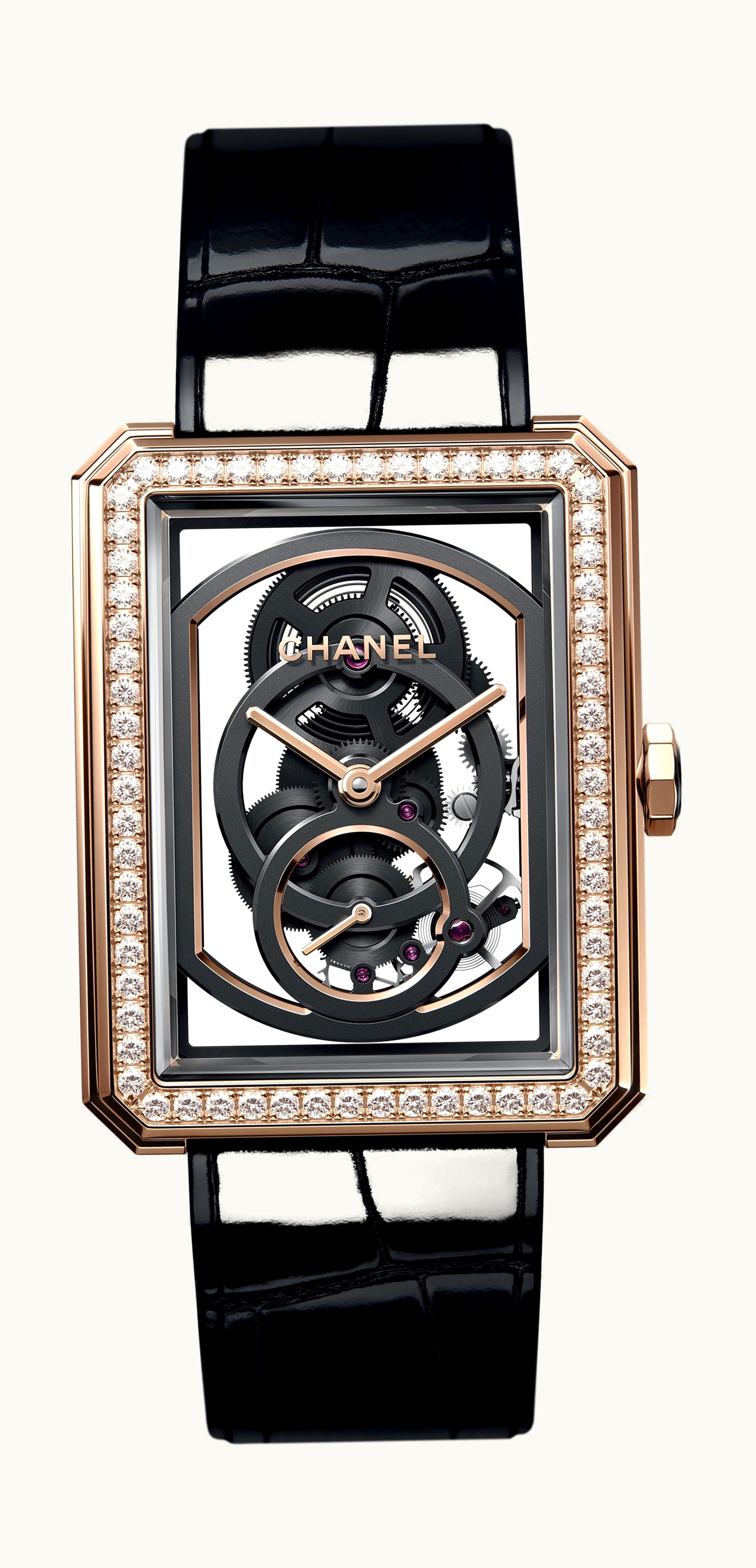 Chanel BOY·FRIEND Skeleton Watch