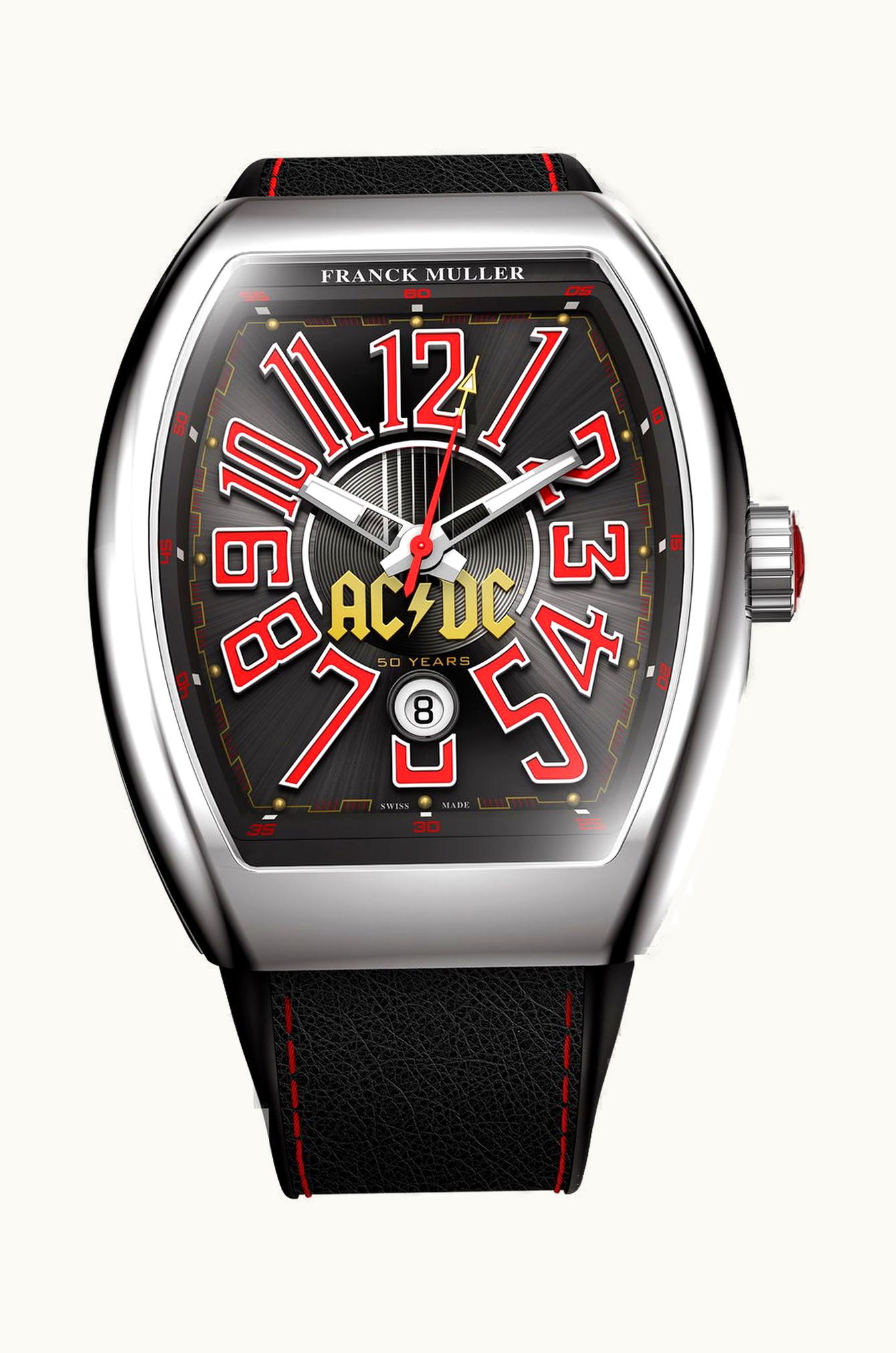 Franck Muller Vanguard AC/DC 50th Anniversary