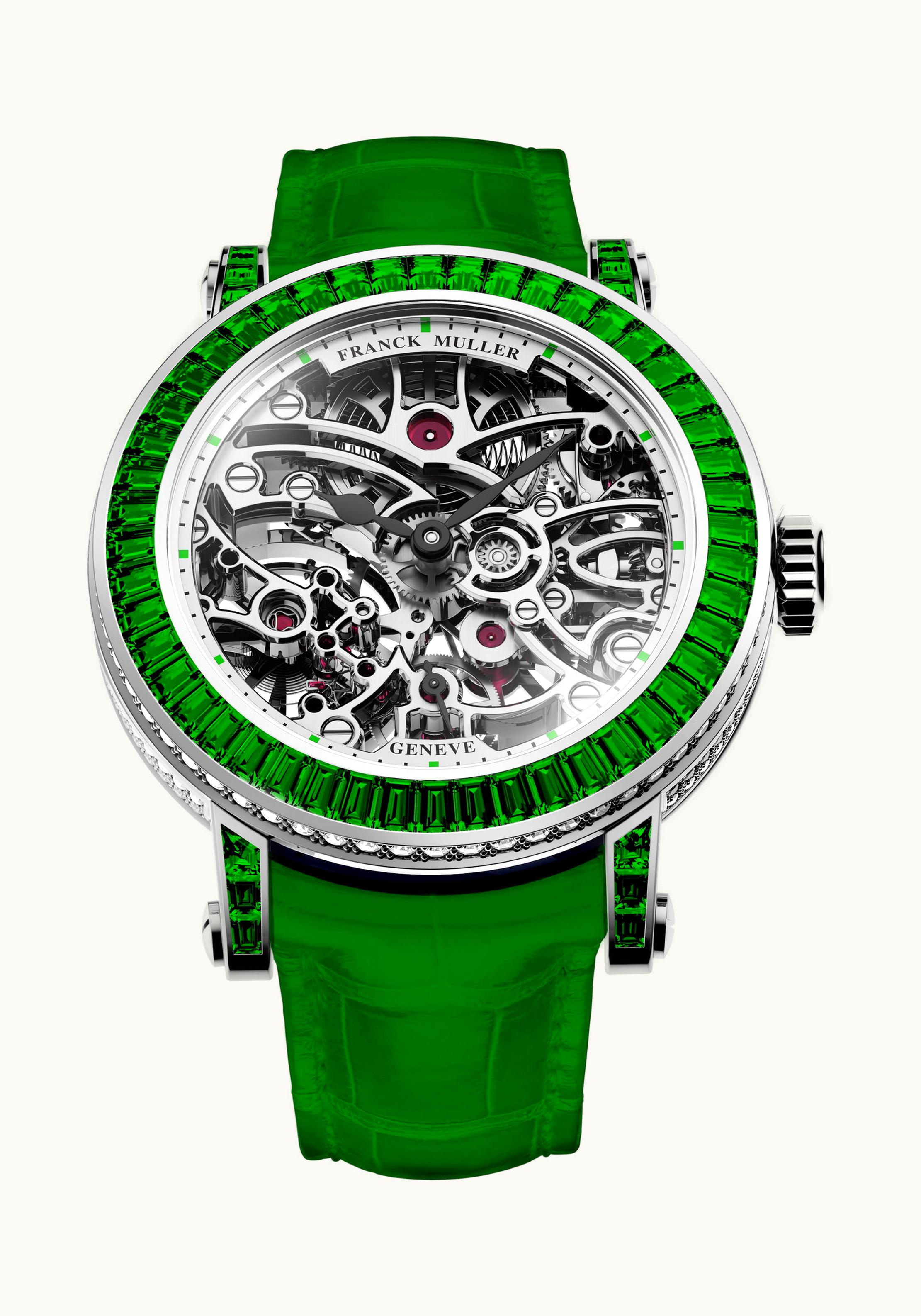 Franck Muller Round Skeleton Baguette