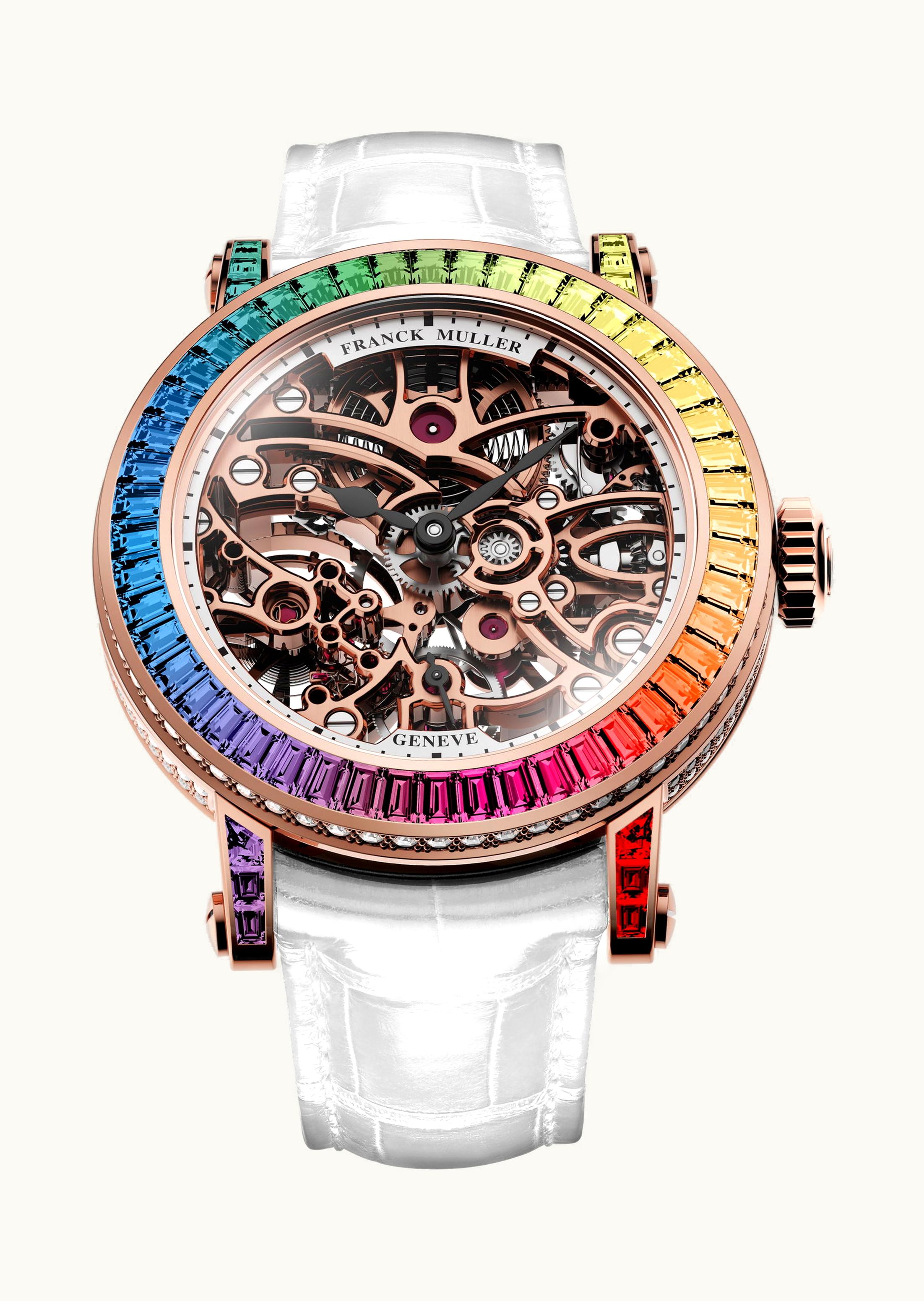 Franck Muller Round Skeleton Baguette