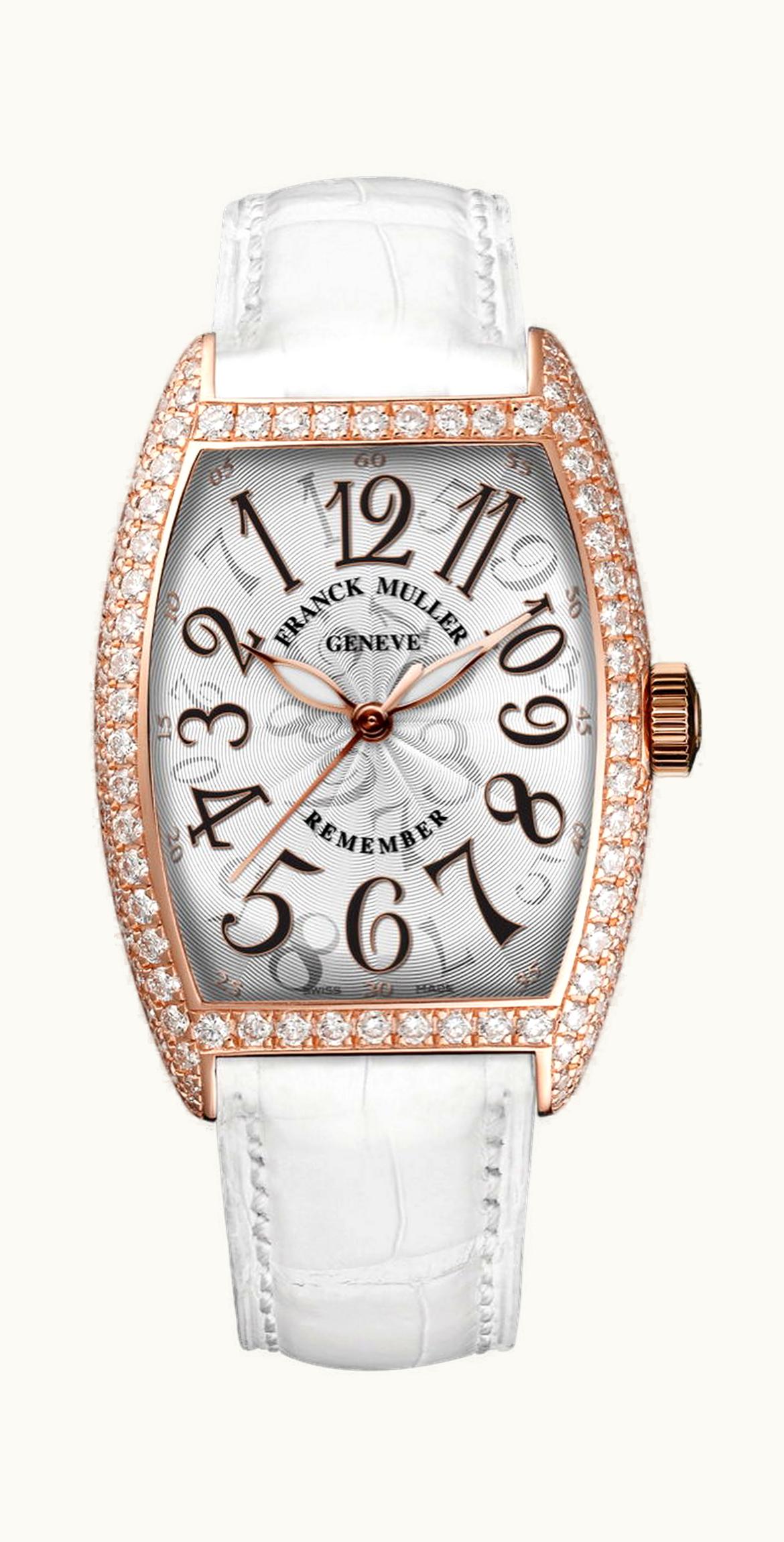 Franck Muller Cintrée Curvex Remember 31 x 43mm - Rose Gold - Automatic Winding 2850 B SC AT REM D
