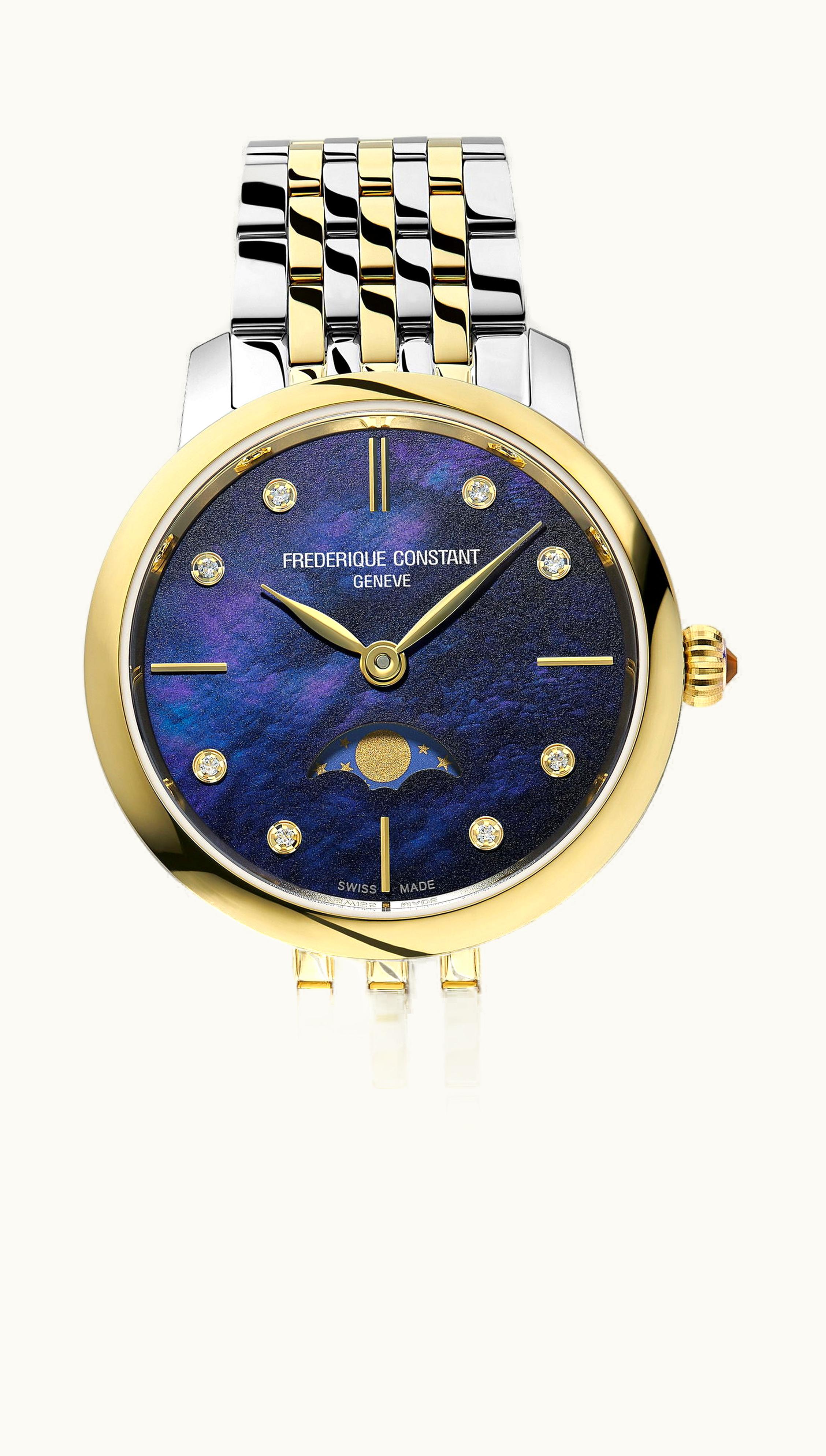 Frederique Constant Classic Slimline Ladies Moonphase