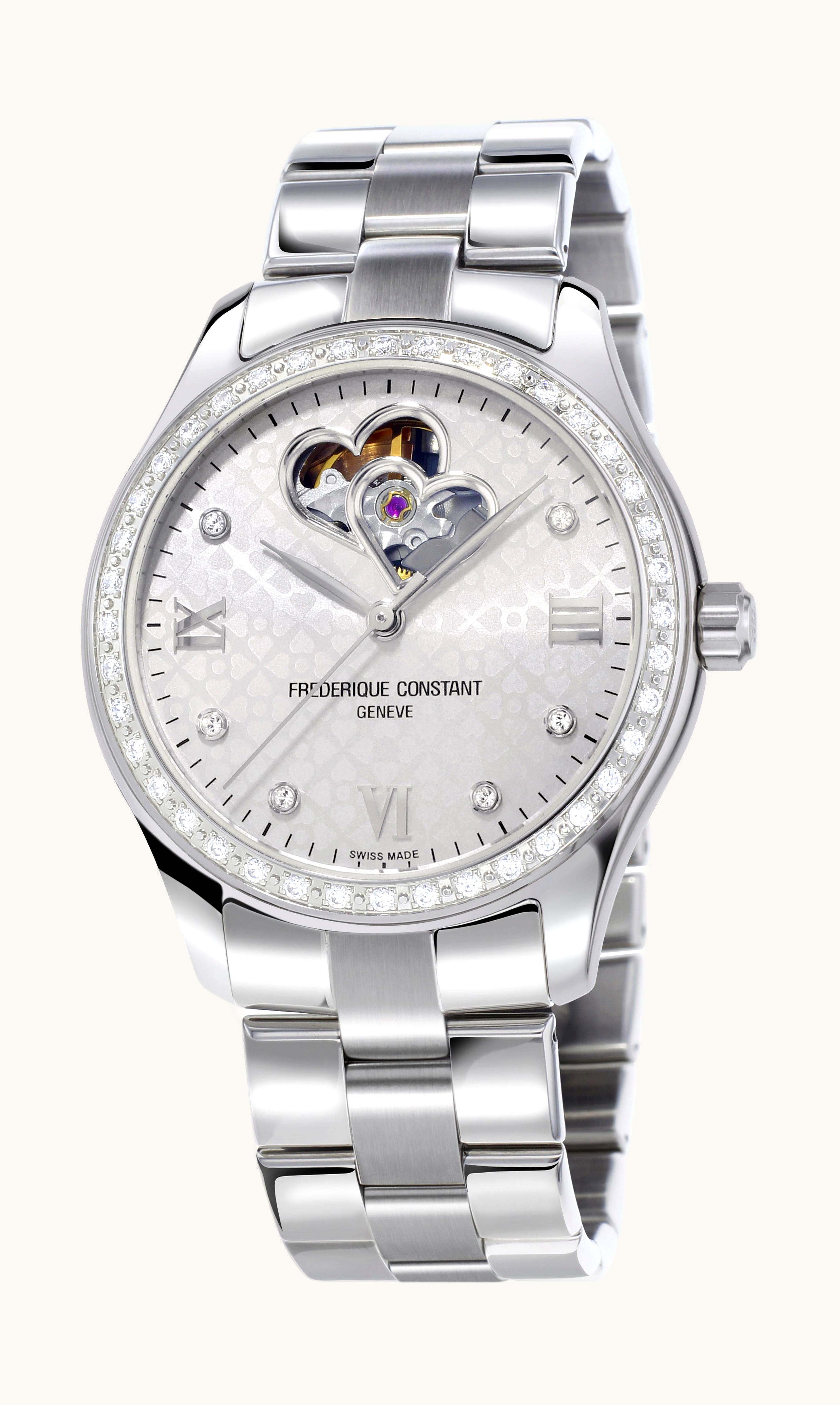 Frederique Constant Classic Ladies Automatic Double Heart Beat