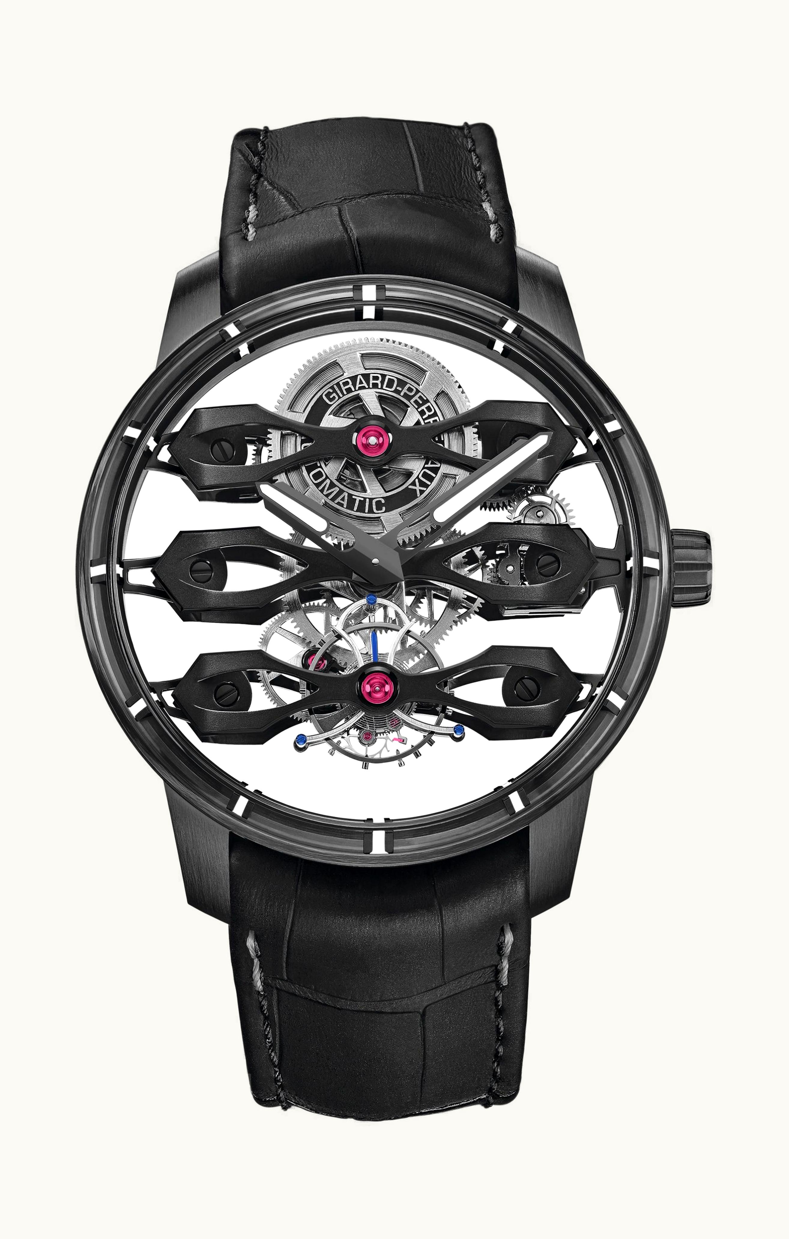 Girard-Perregaux Tourbillon with Three Flying Bridges – Aston Martin Edition