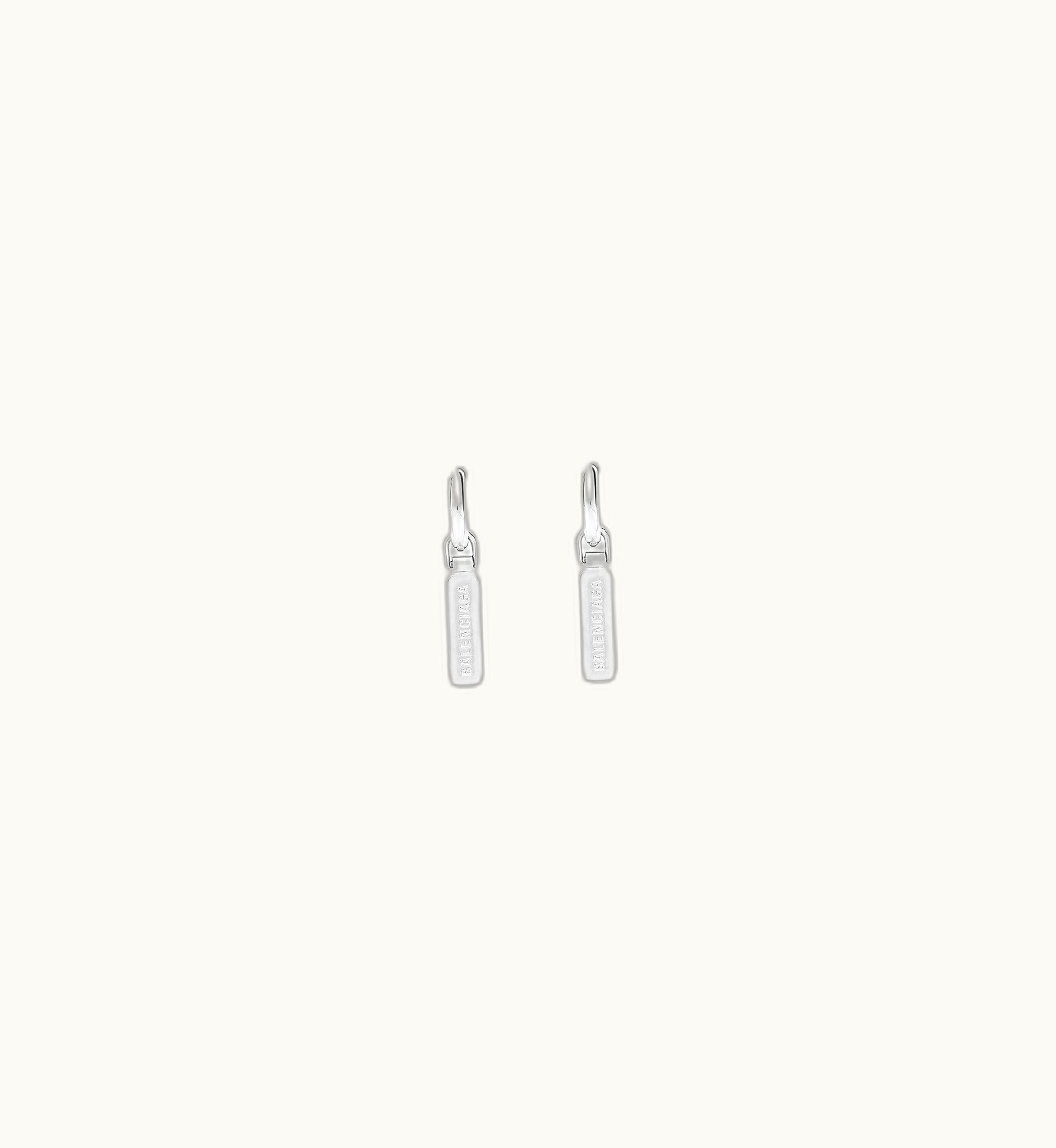 Balenciaga Skate Tag Earrings
