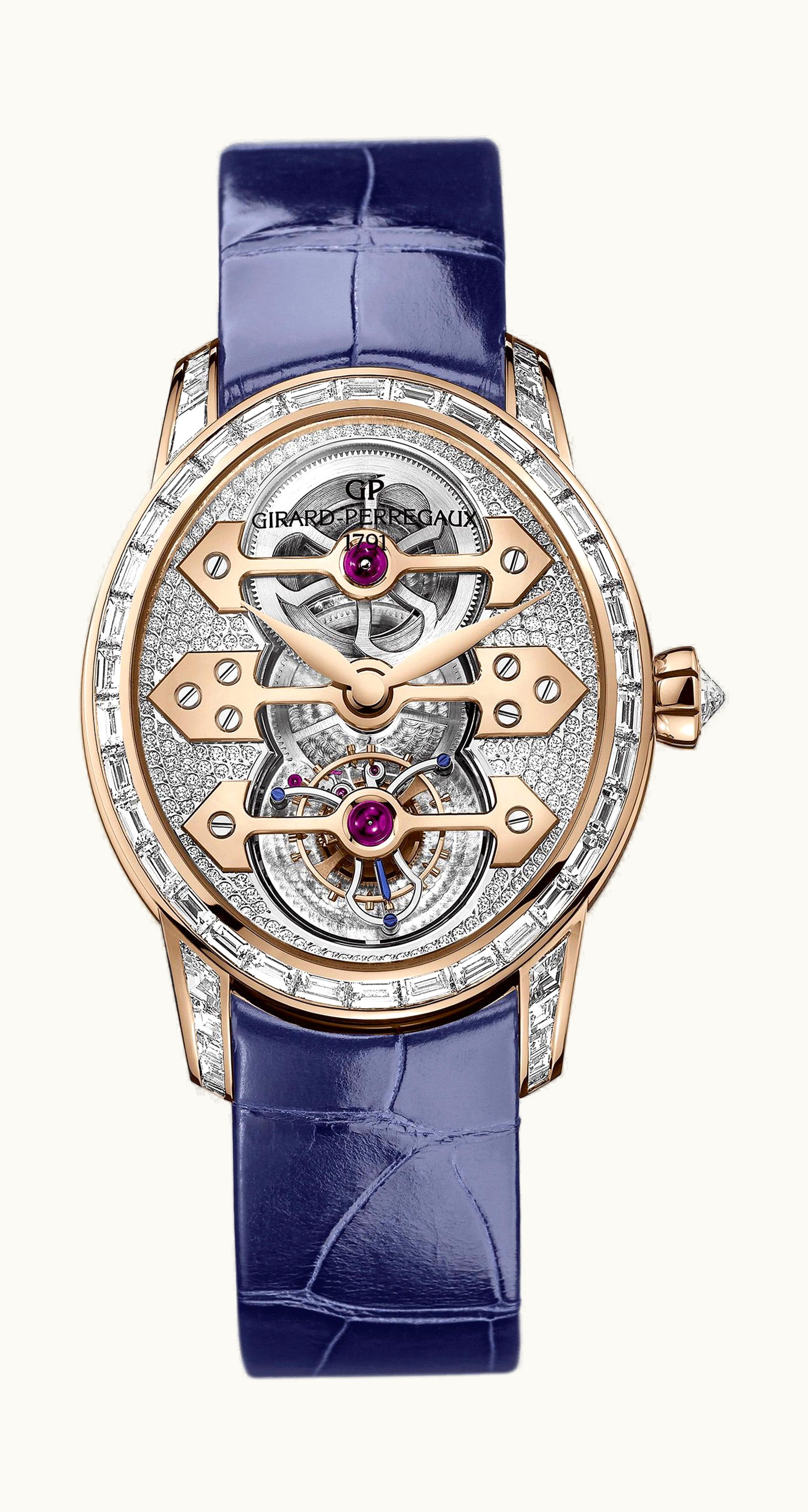 Girard-Perregaux Cat’S Eye Tourbillon With Three Gold Bridge