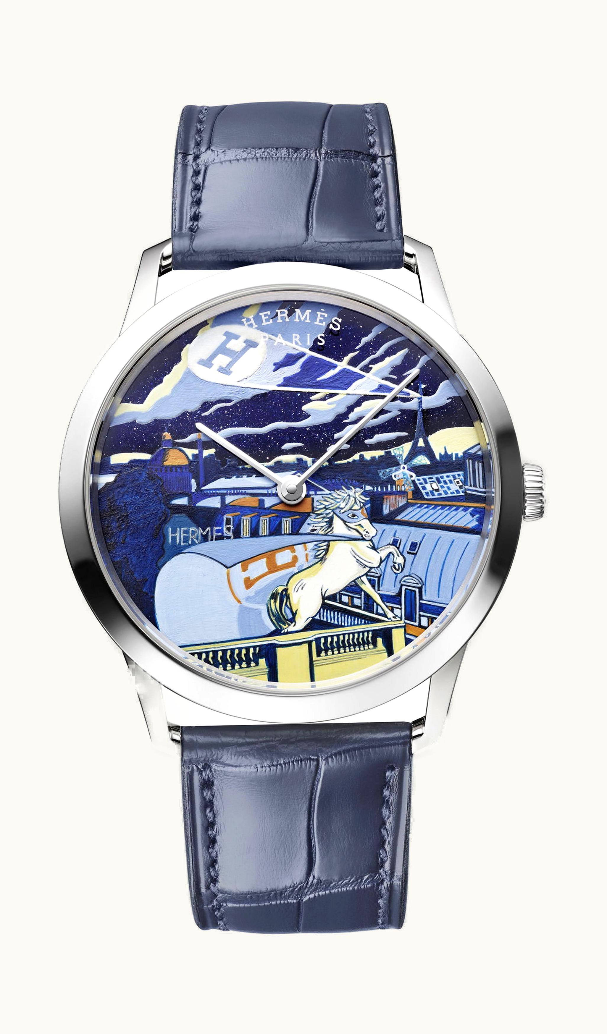 Hermès Slim d’Hermès Minuit au Faubourg