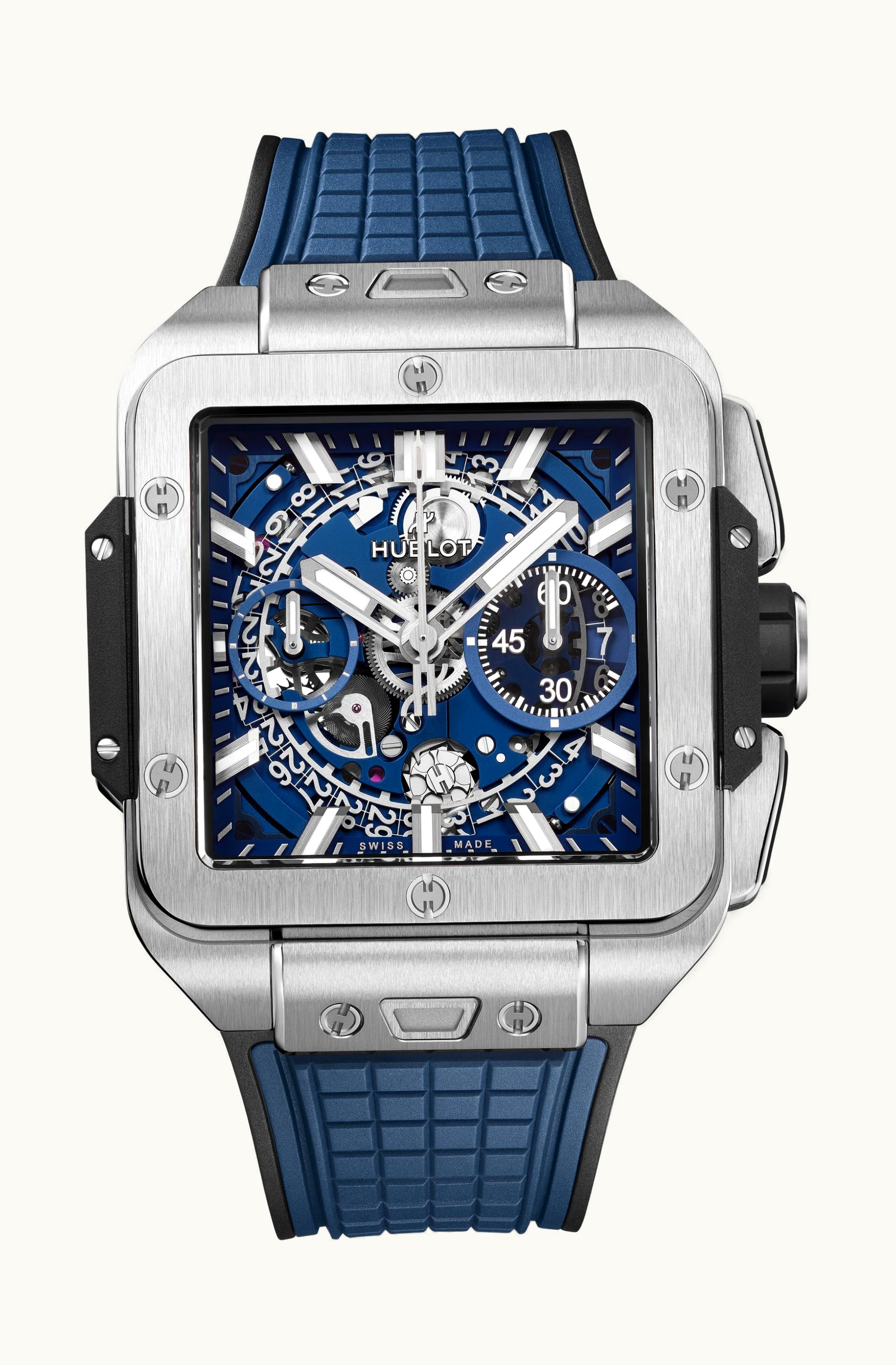 Hublot Square Bang Unico Titanium Blue