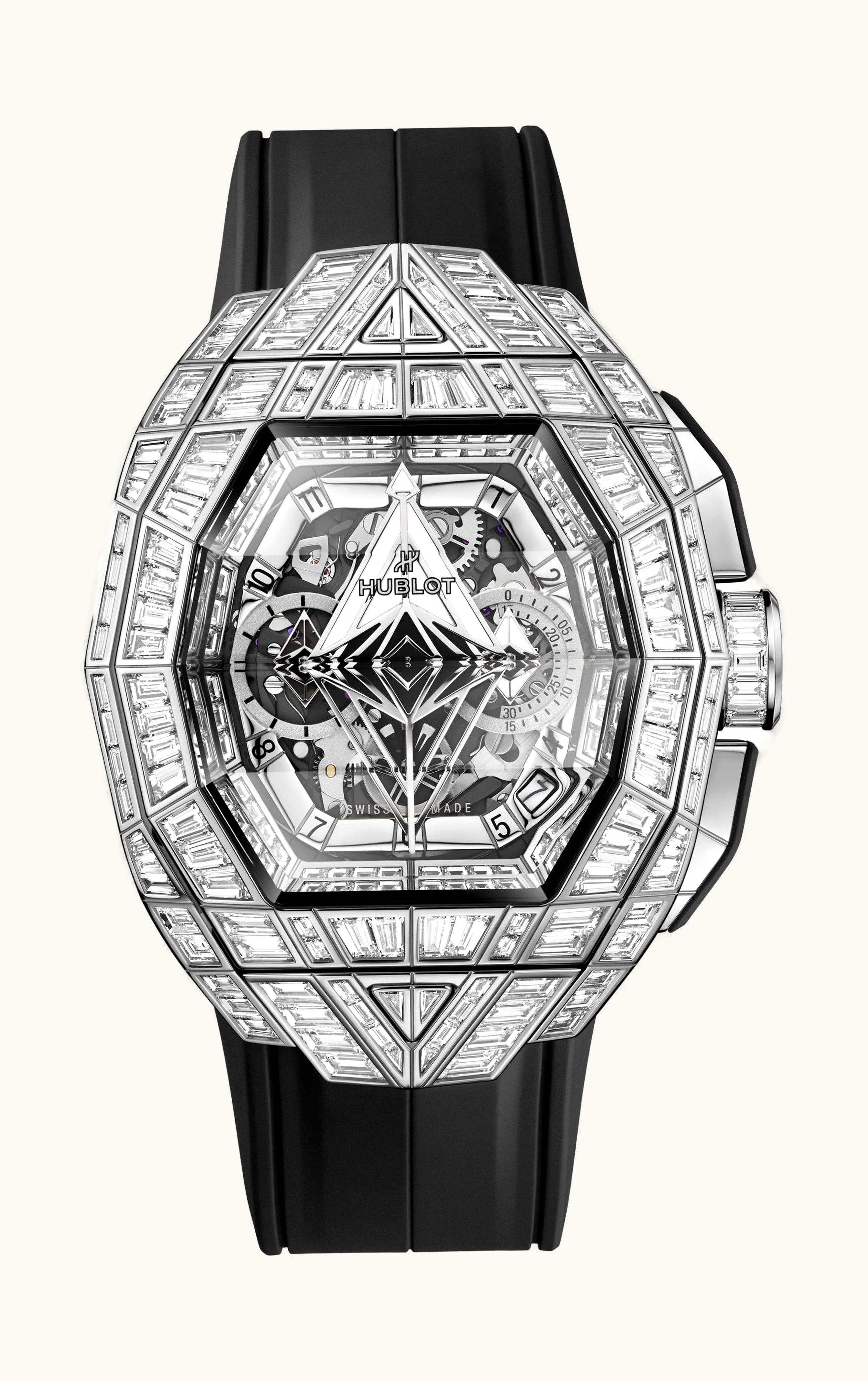 Hublot Spirit of Big Bang Sang Bleu High Jewellery White Gold