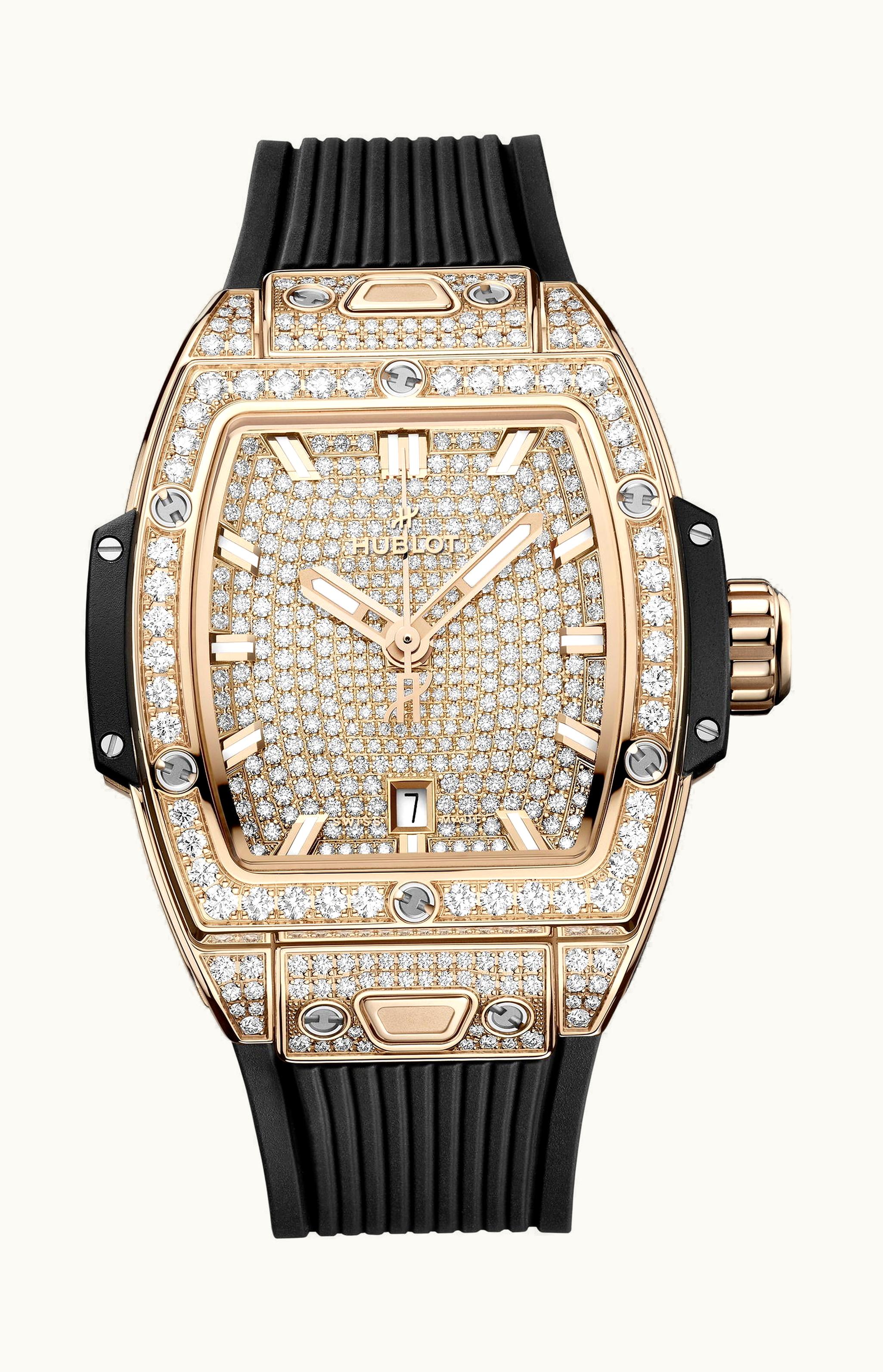 Hublot Spirit of Big Bang King Gold Full Pavé