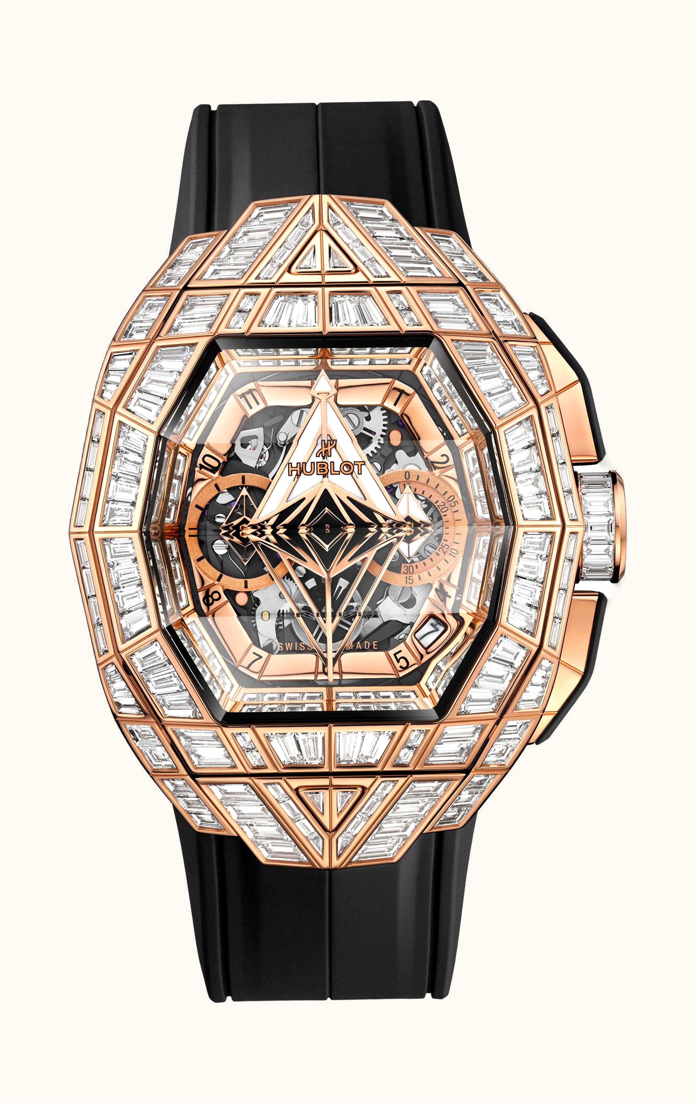 Hublot Spirit of Big Bang Sang Bleu High Jewellery King Gold
