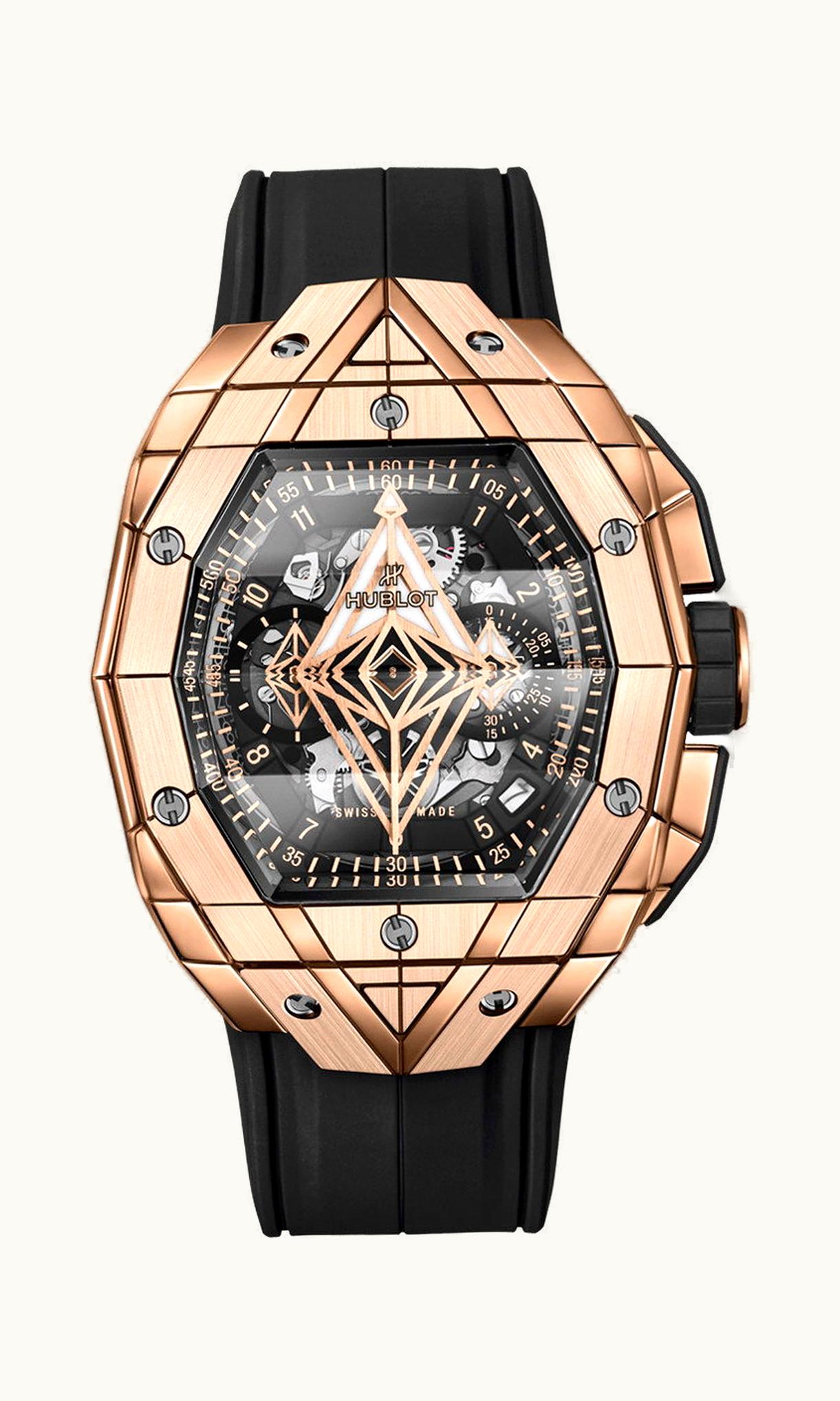 Hublot Spirit of Big Bang Sang Bleu King Gold