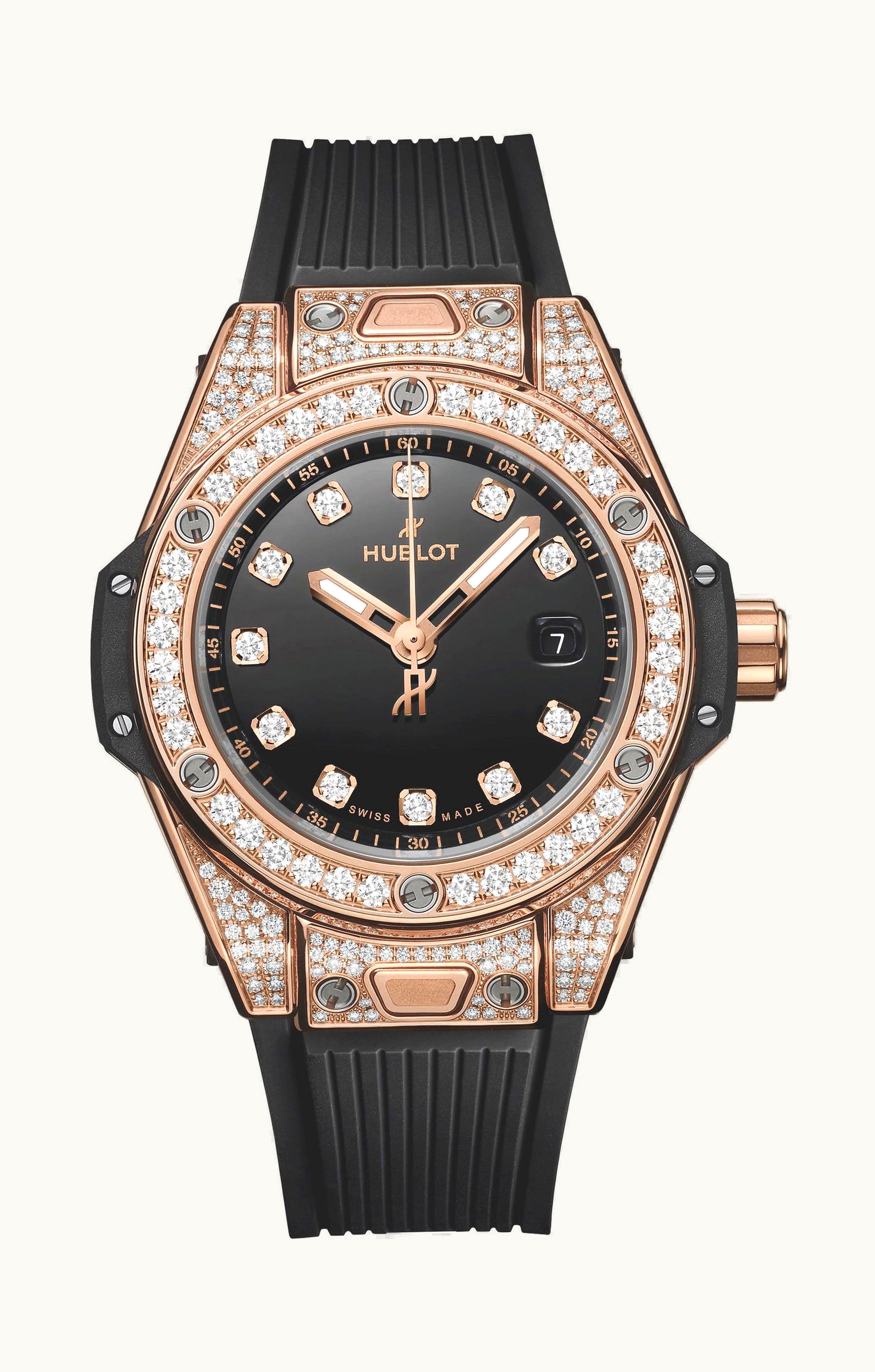 Hublot Big Bang One Click King Gold Pave