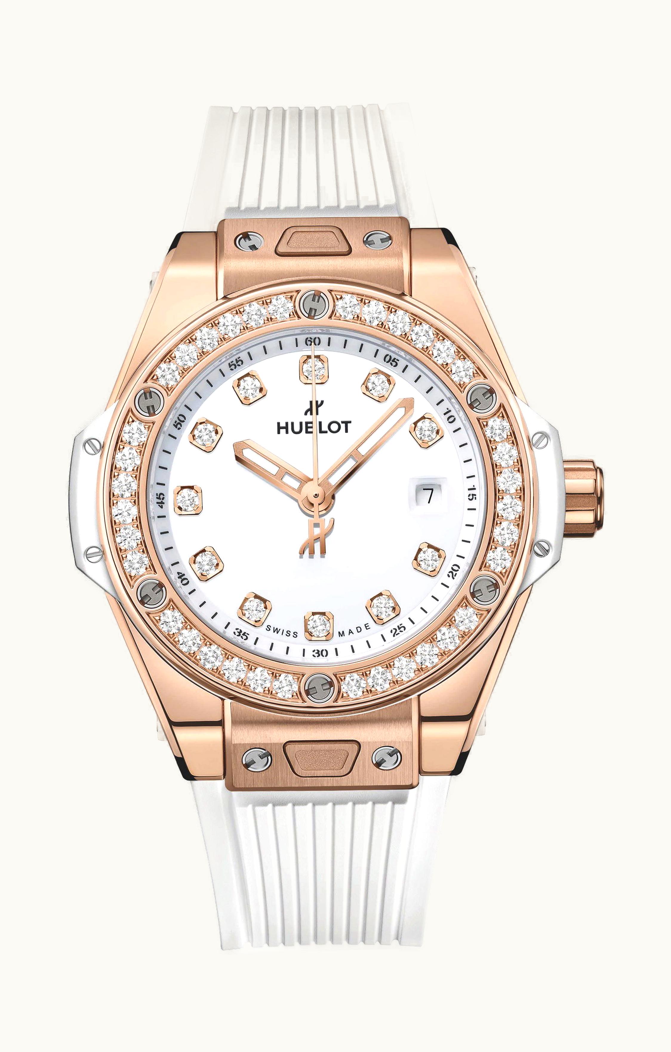 Hublot Big Bang One Click King Gold White Diamonds