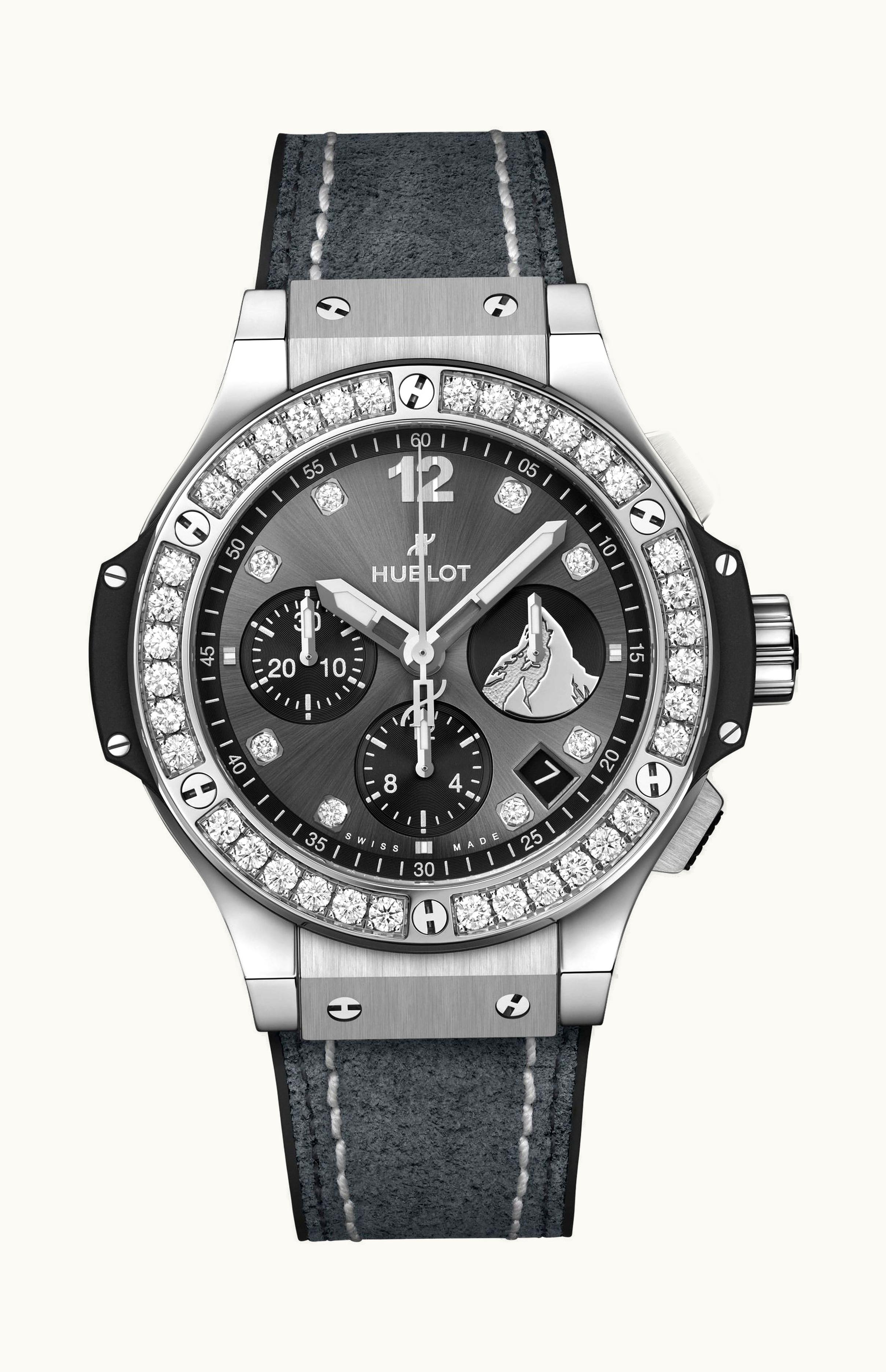 Hublot Big Bang Steel Diamonds Zermatt