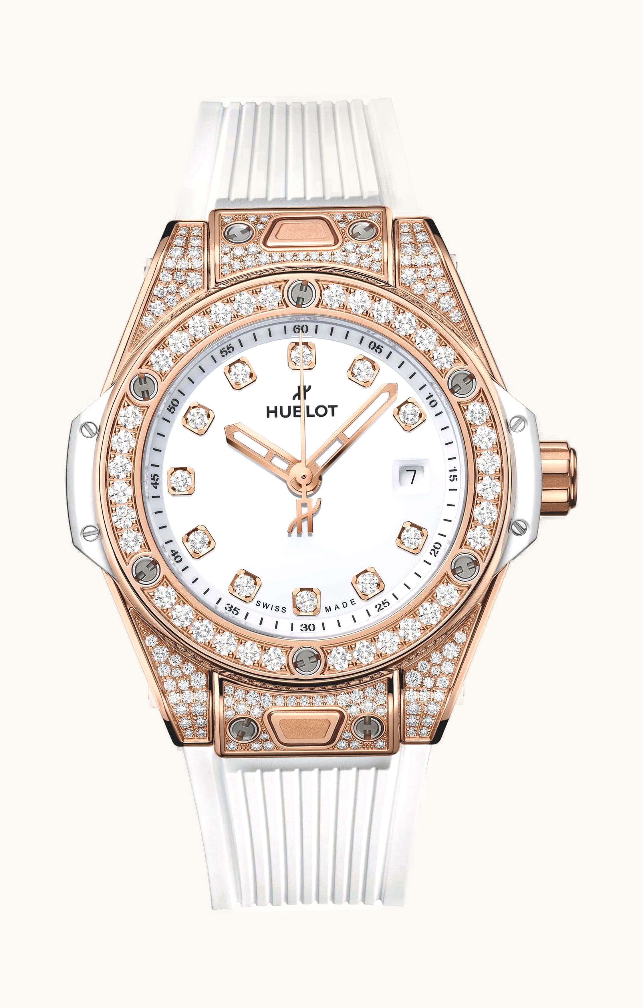 Hublot Big Bang One Click King Gold White Pave