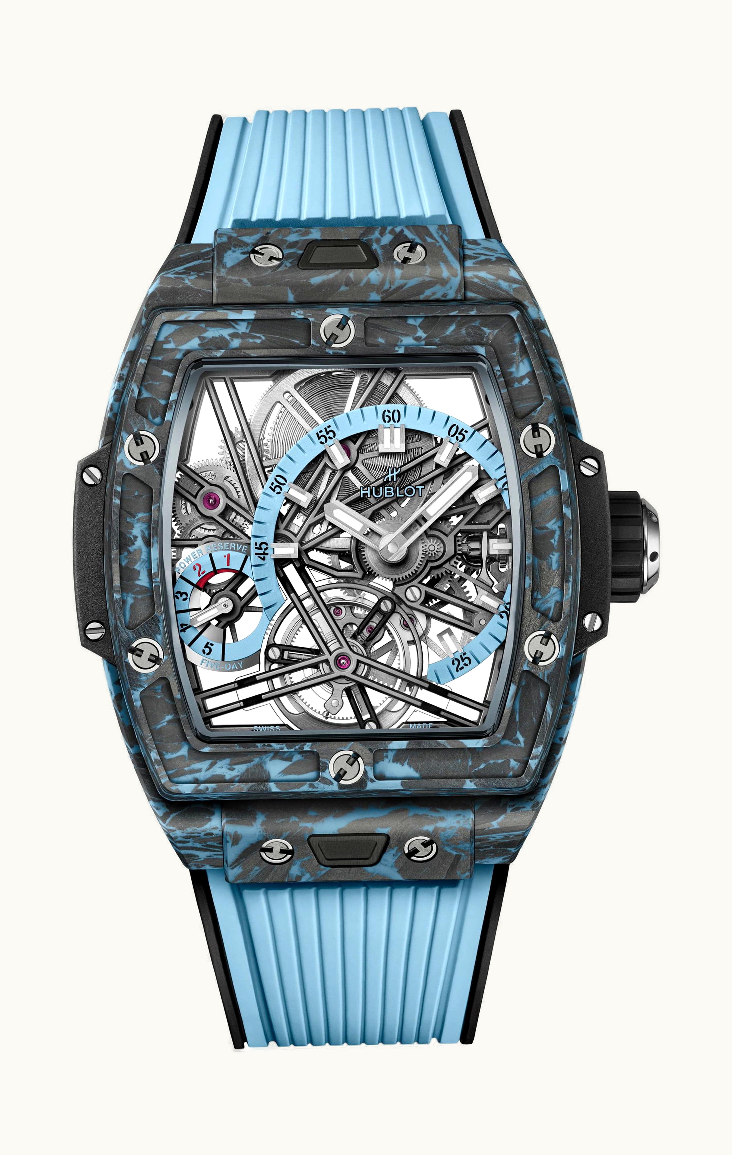 Hublot Spirit of Big Bang 5-Day Power Reserve Carbon Sky Blue