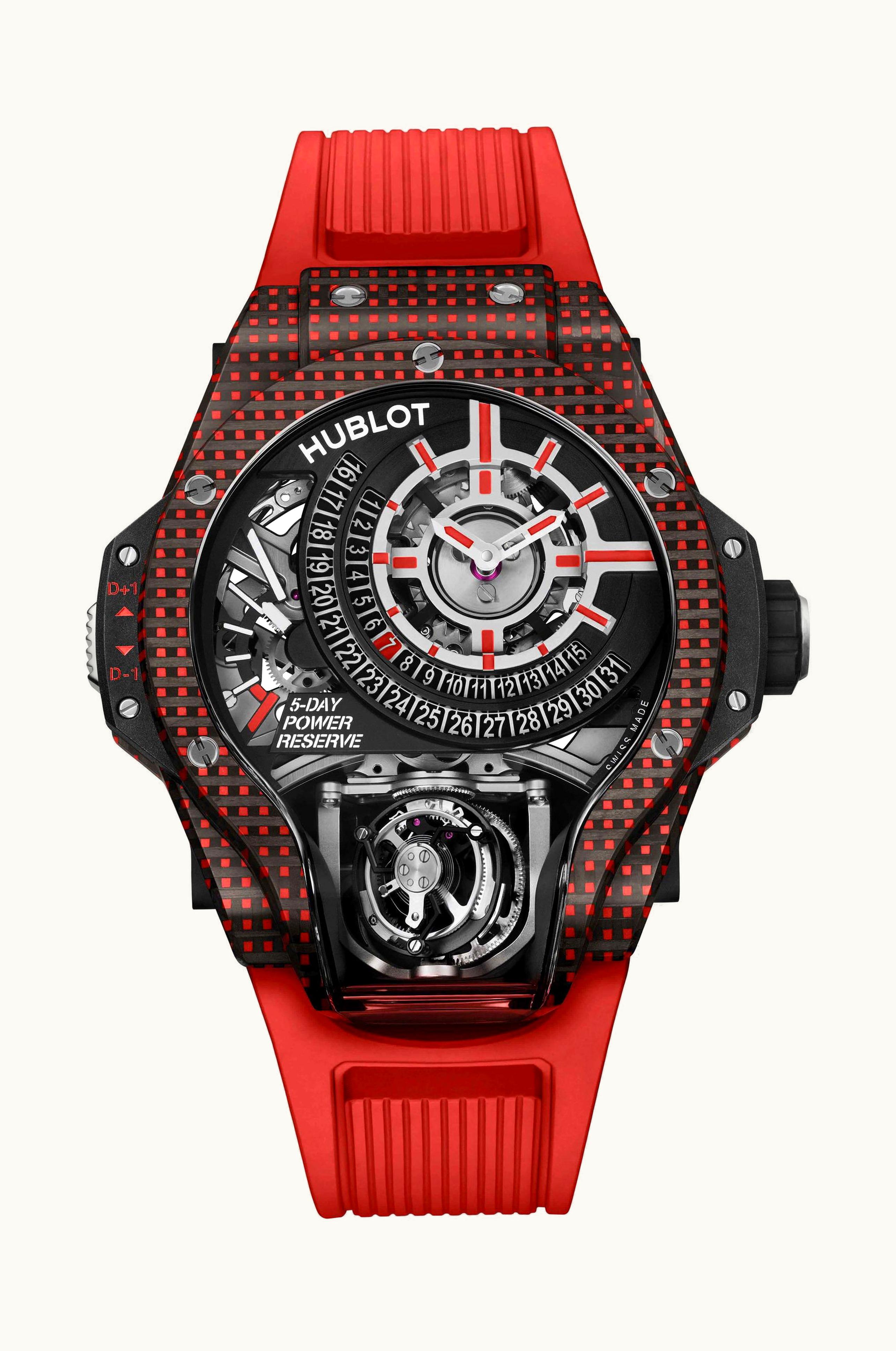 Hublot MP-09 Tourbillon Bi-Axis 5 Days Power Reserve 3D Carbone