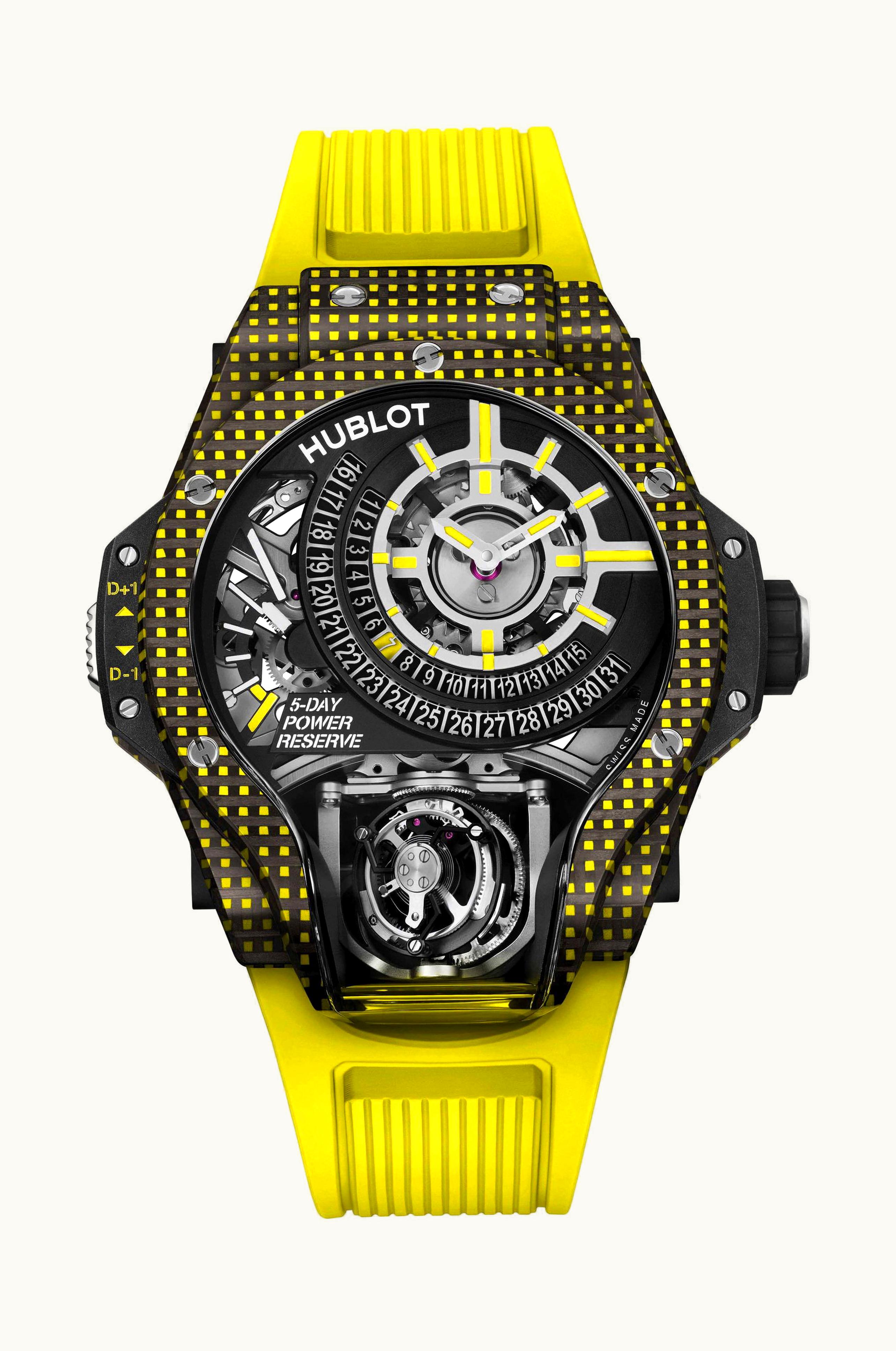 Hublot MP-09 Tourbillon Bi-Axis 5 Days Power Reserve 3D Carbone