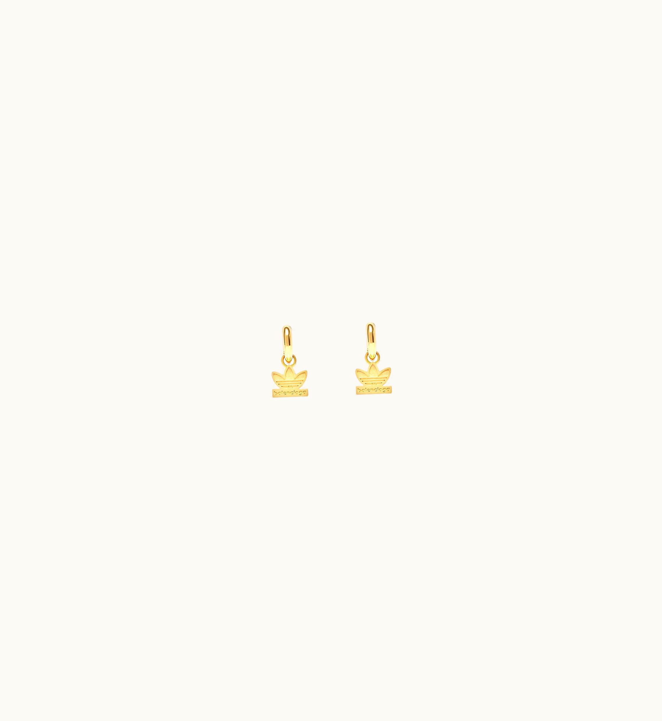Balenciaga / Adidas Trefoil Earrings