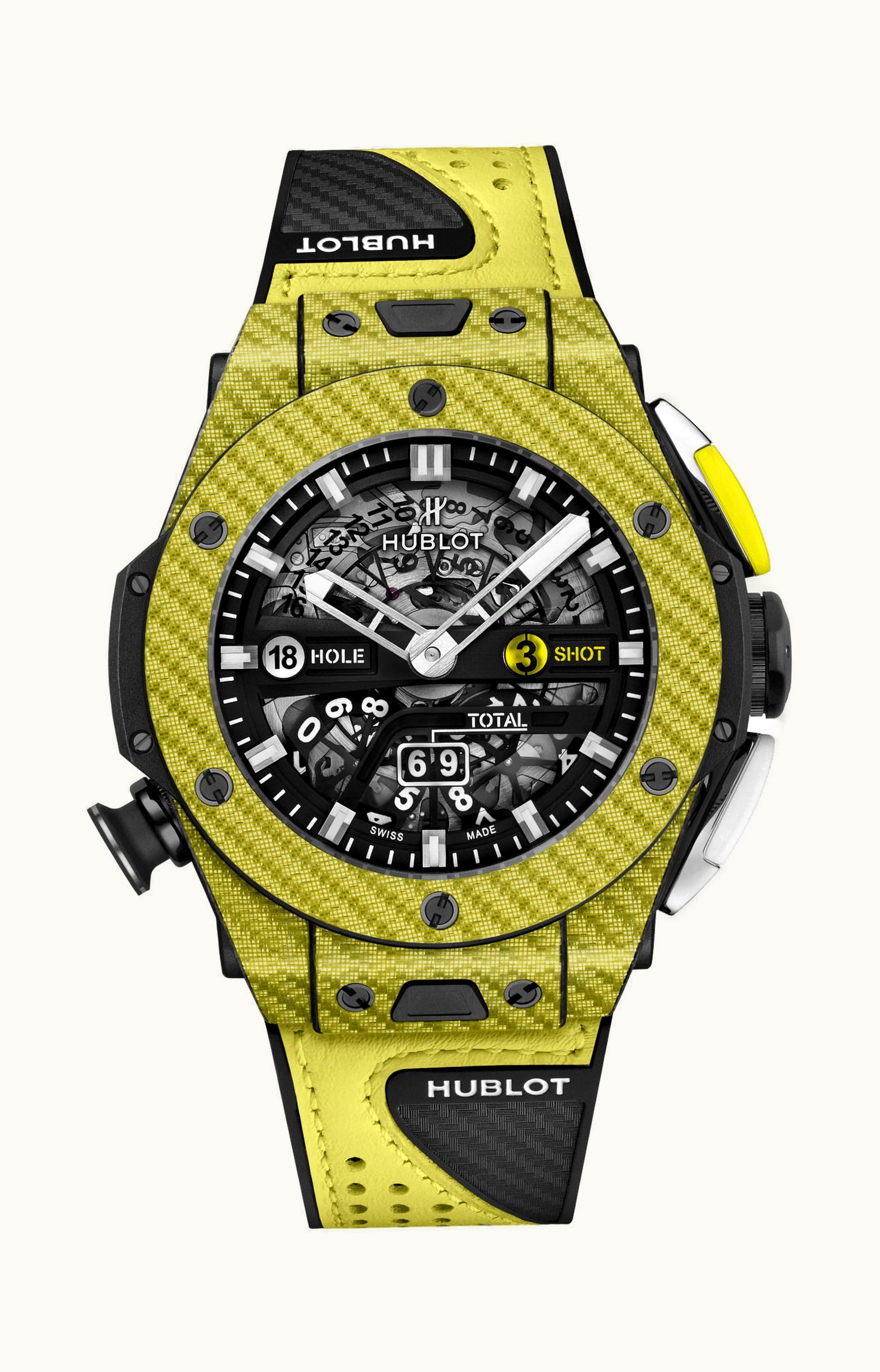 Hublot Big Bang Unico Golf Yellow Carbon