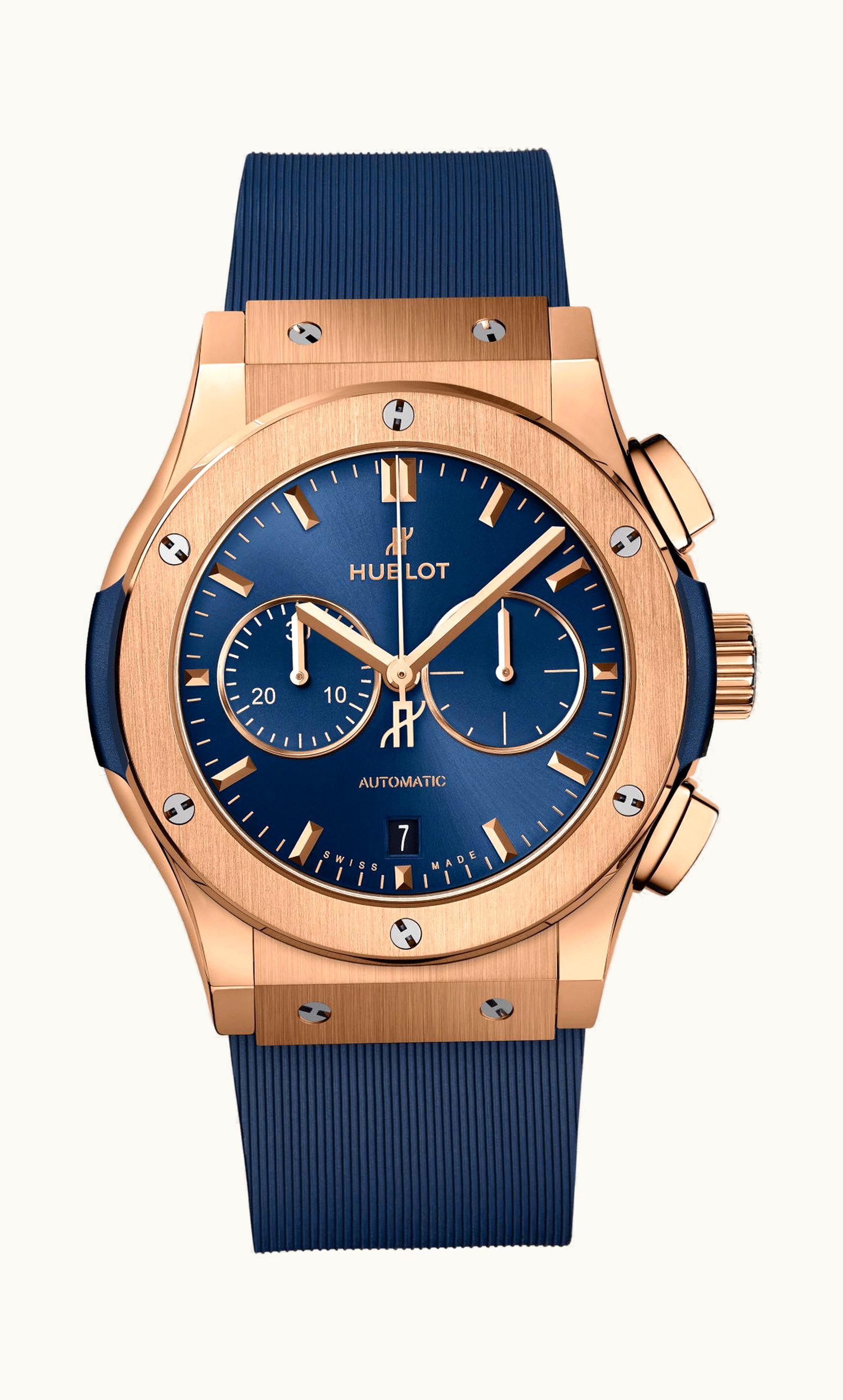 Hublot Classic Fusion Chronograph King Gold Blue
