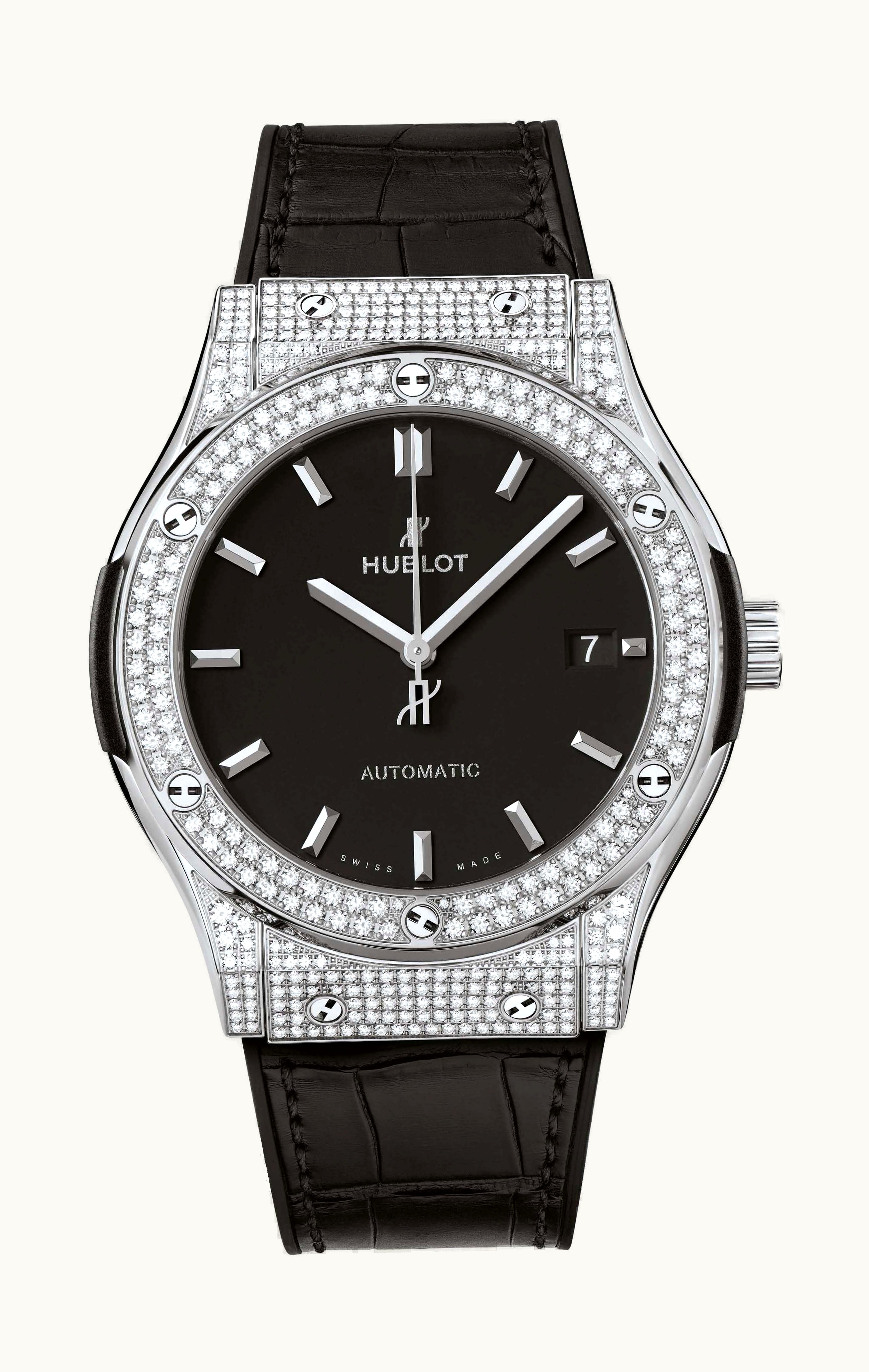 Hublot Classic Fusion Titanium Pavé